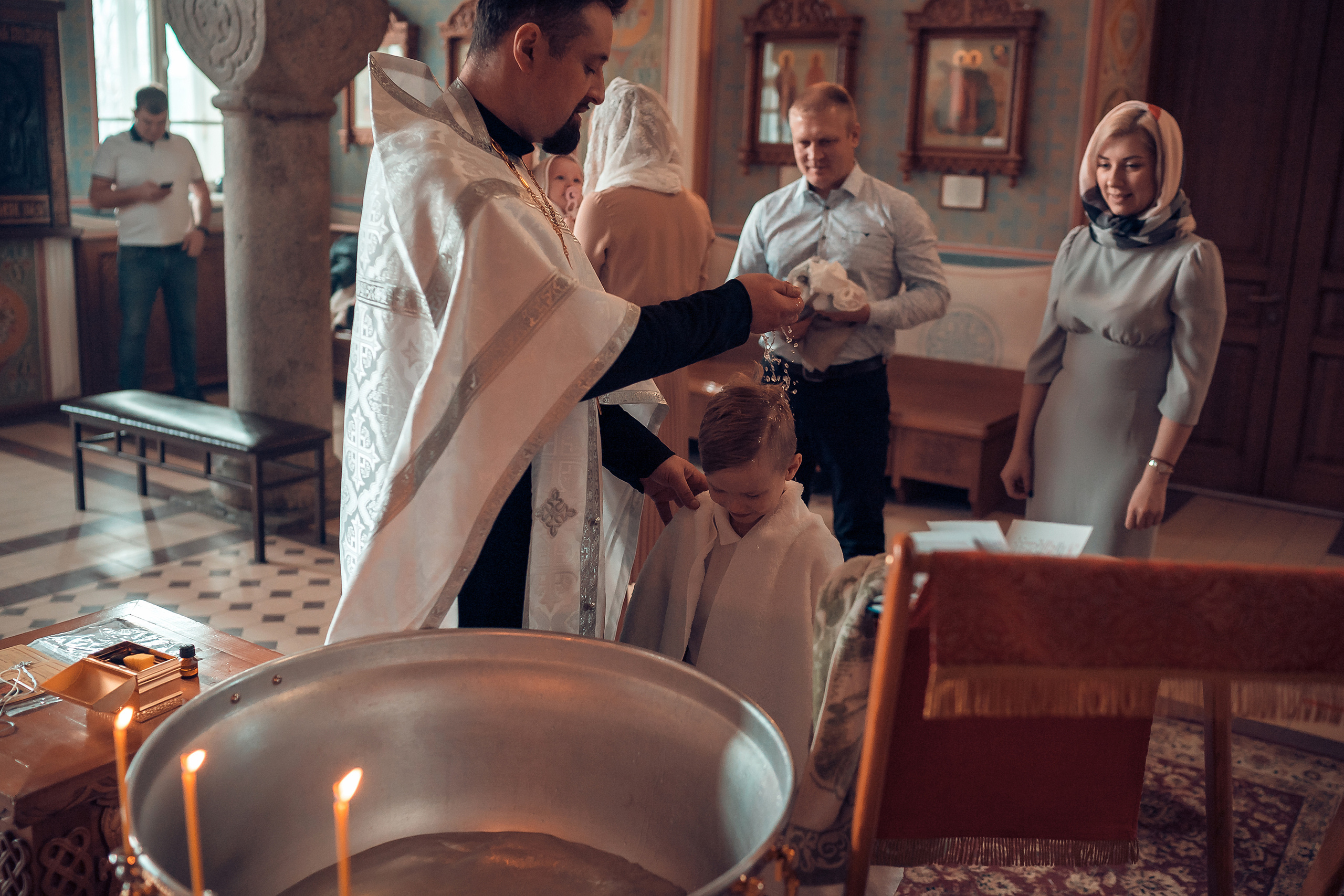 Таинство Крещения Софии и Александра. Фотограф на Крещение и Венчание в Красноярске Рамазанова Юлия
