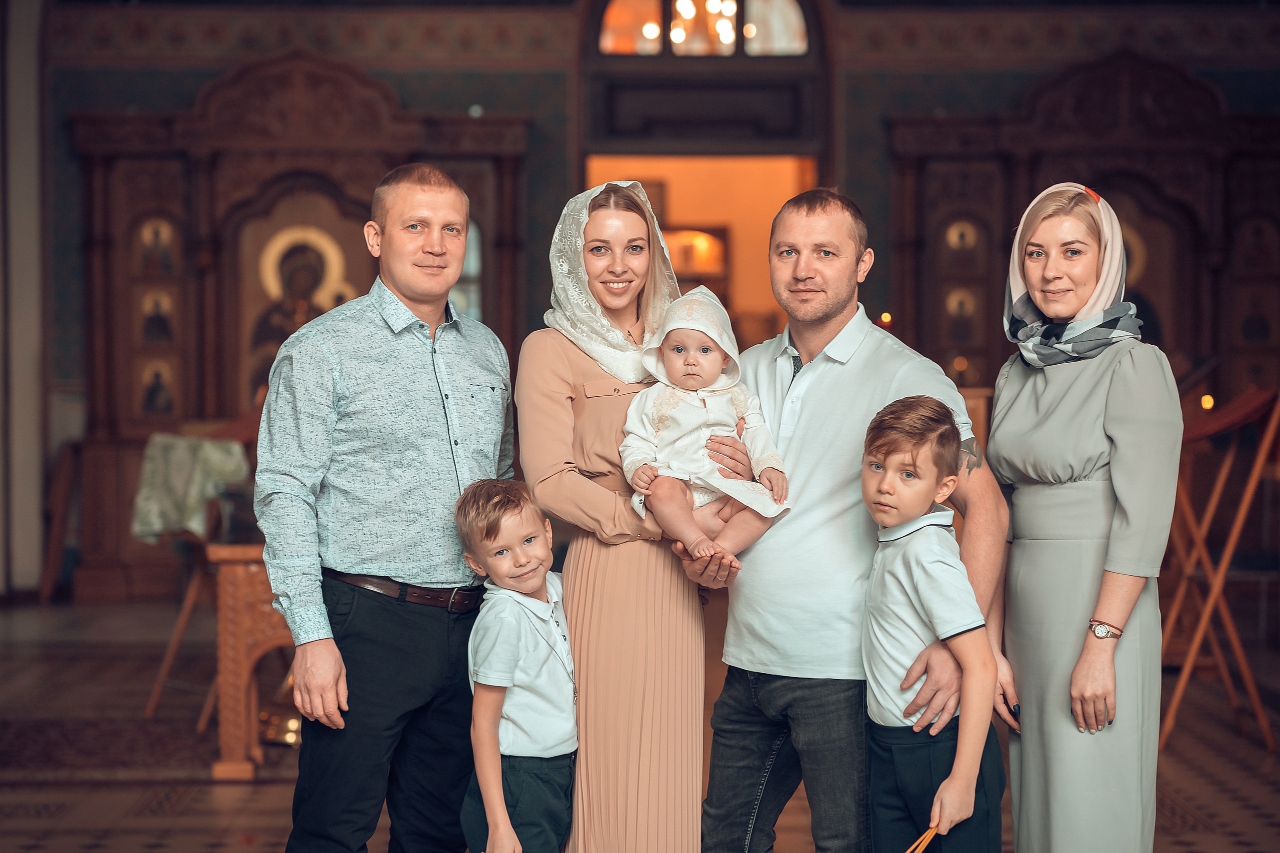 Таинство Крещения Софии и Александра. Фотограф на Крещение и Венчание в Красноярске Рамазанова Юлия