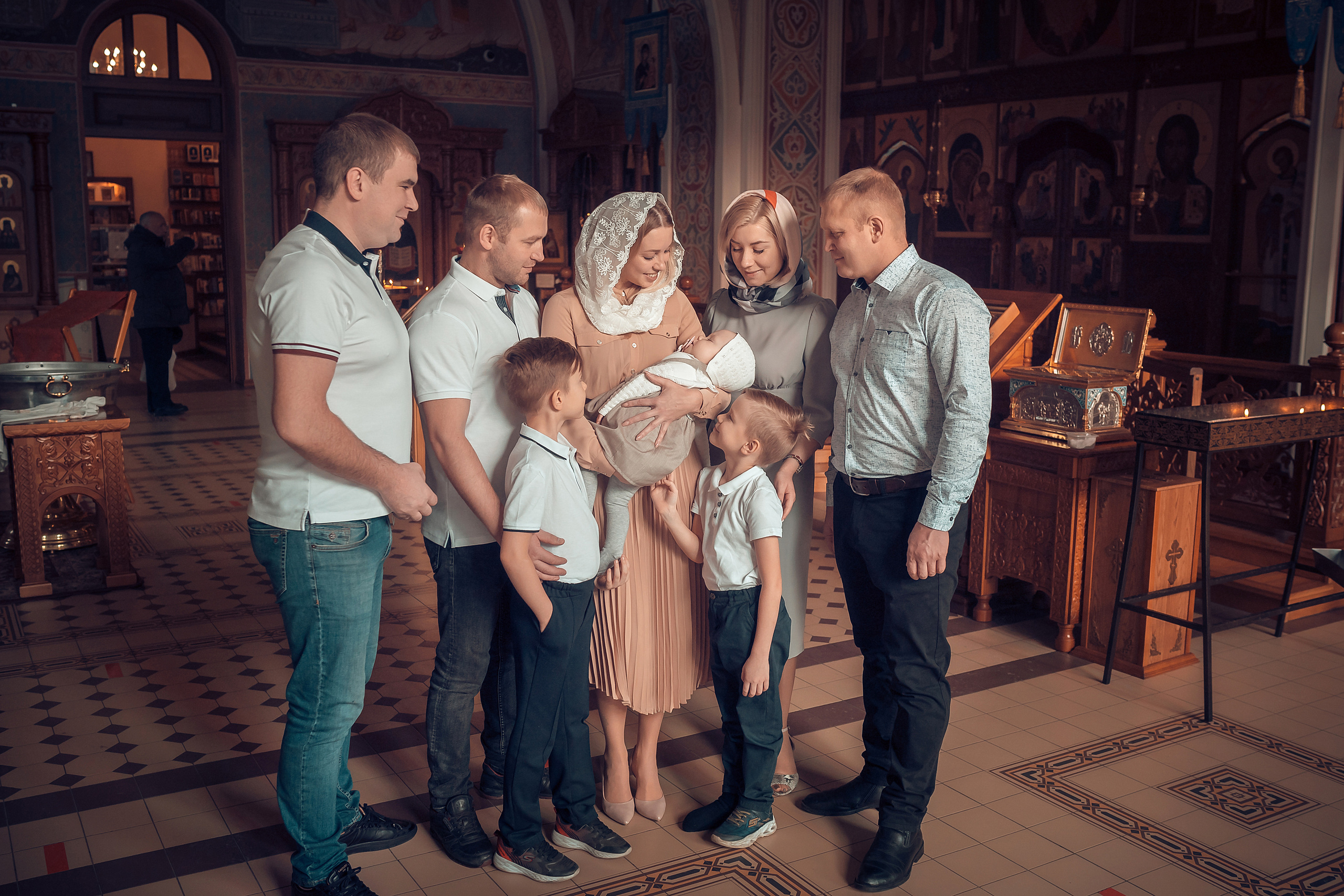 Таинство Крещения Софии и Александра. Фотограф на Крещение и Венчание в Красноярске Рамазанова Юлия