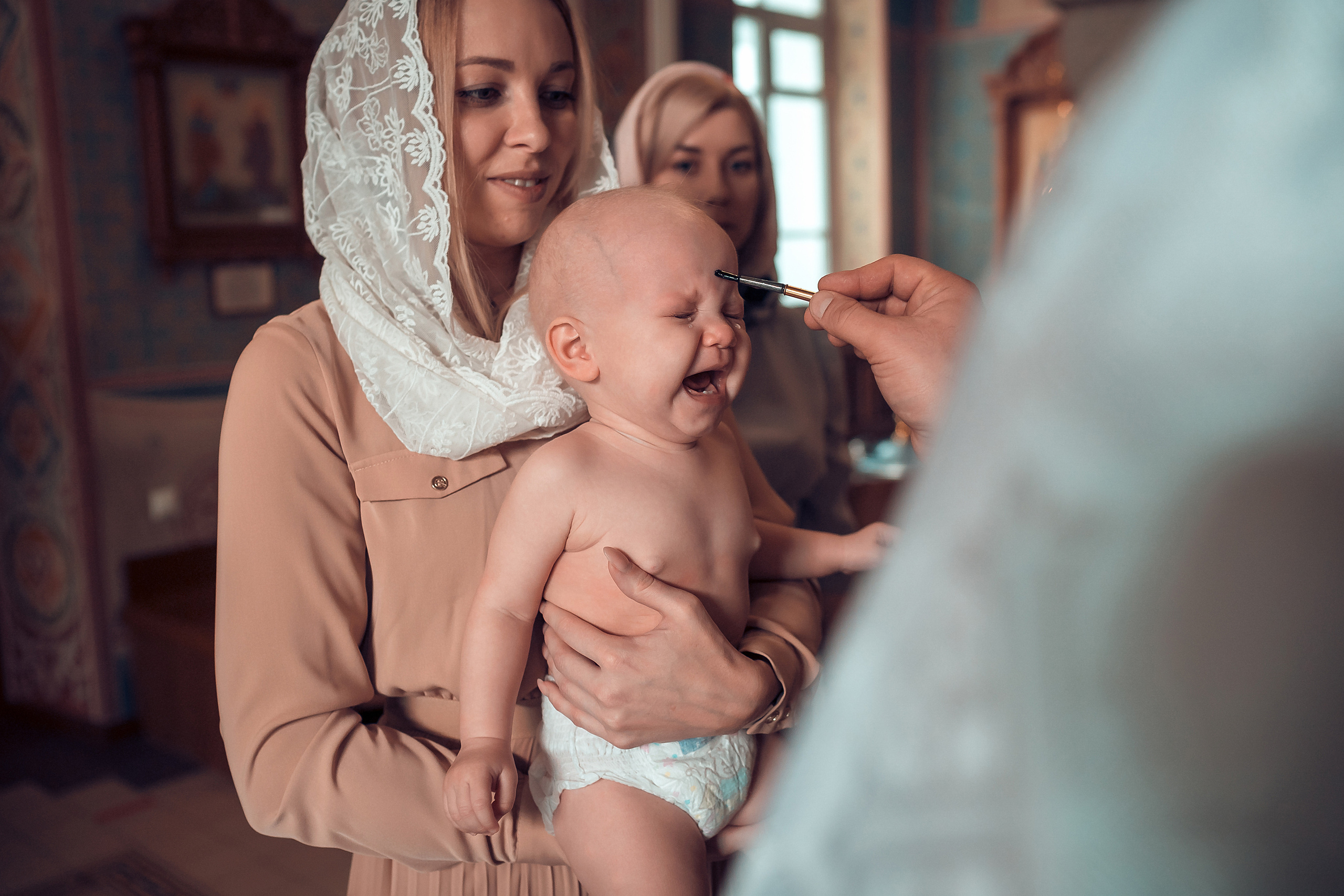 Таинство Крещения Софии и Александра. Фотограф на Крещение и Венчание в Красноярске Рамазанова Юлия