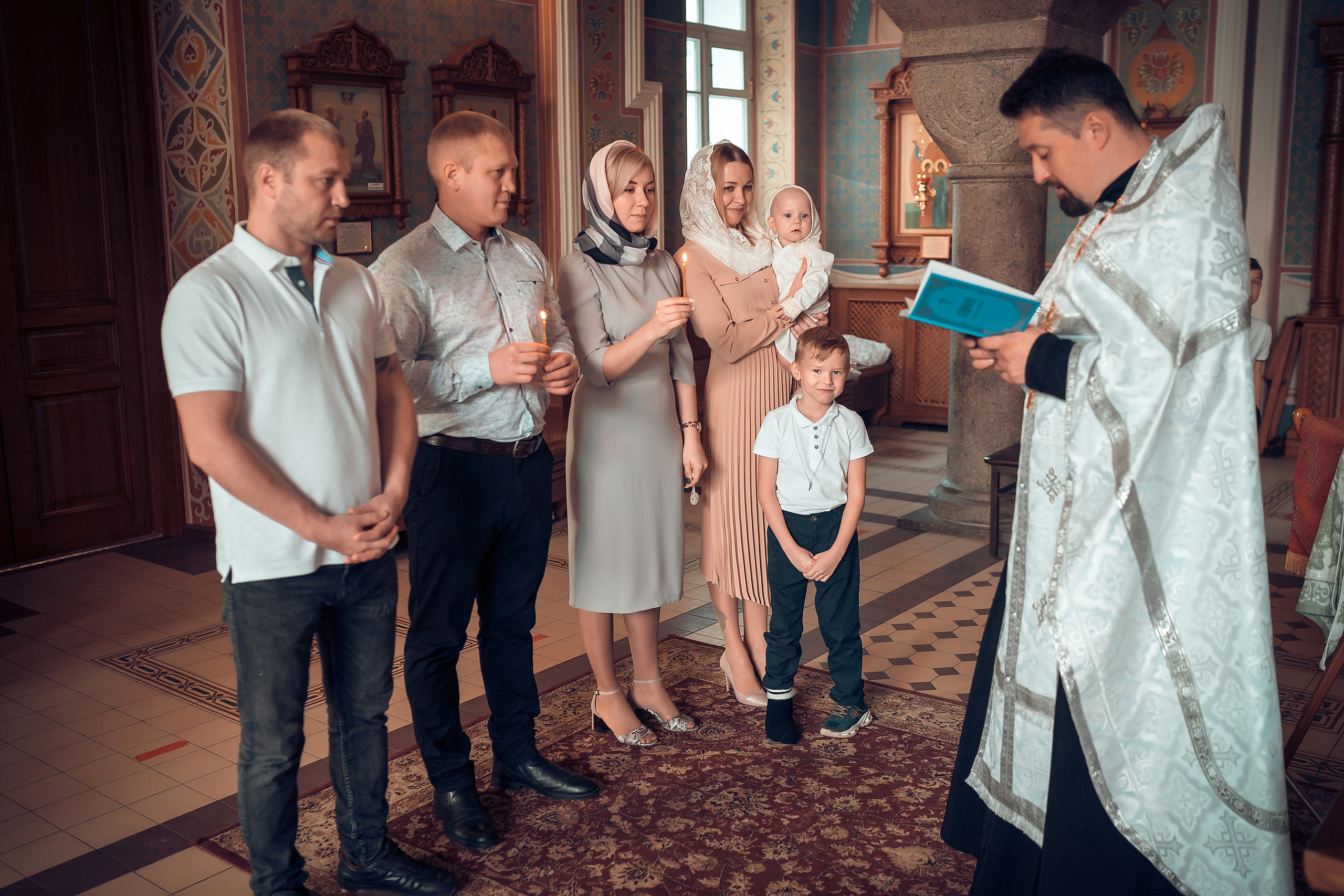 Таинство Крещения Софии и Александра. Фотограф на Крещение и Венчание в Красноярске Рамазанова Юлия
