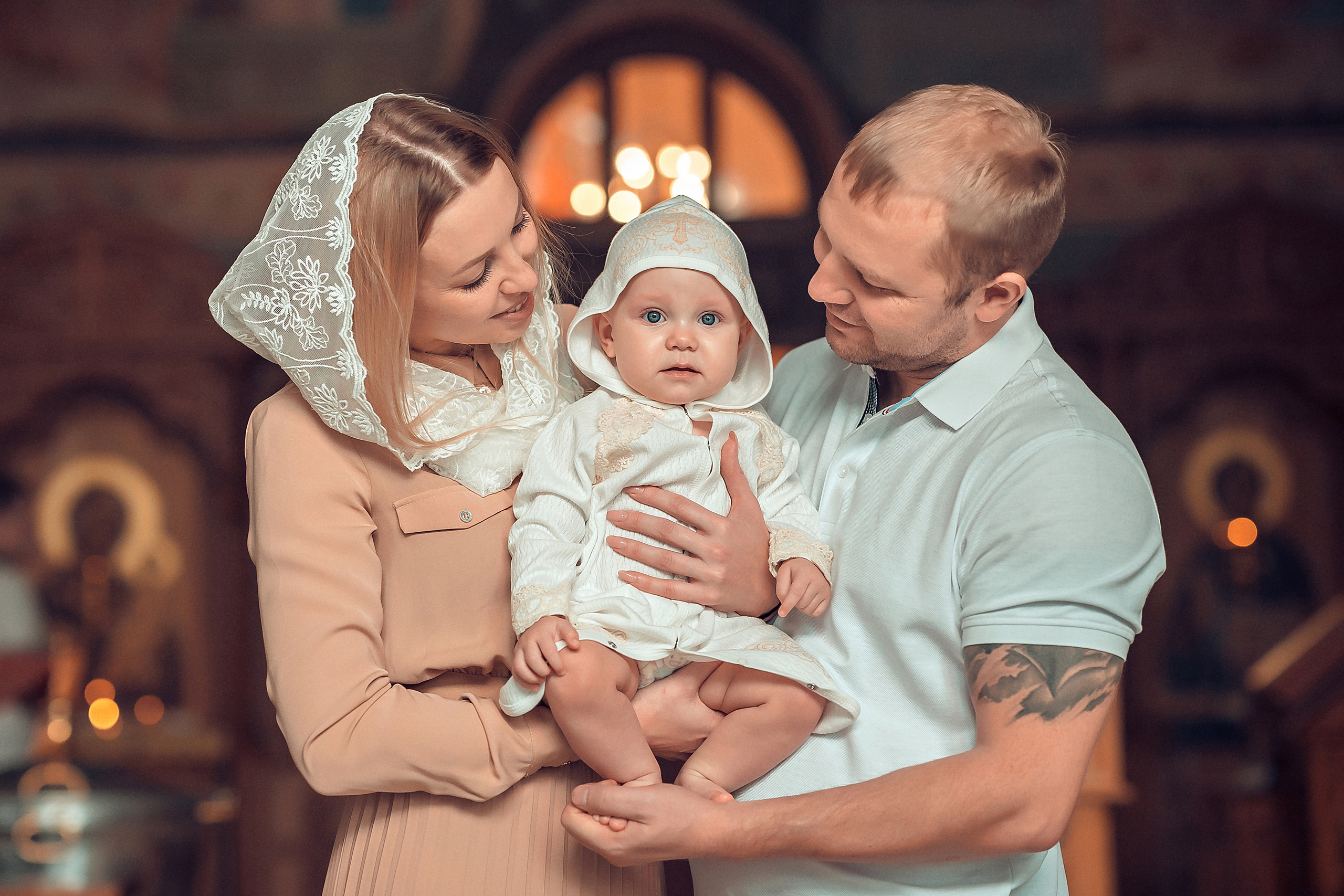 Таинство Крещения Софии и Александра. Фотограф на Крещение и Венчание в Красноярске Рамазанова Юлия