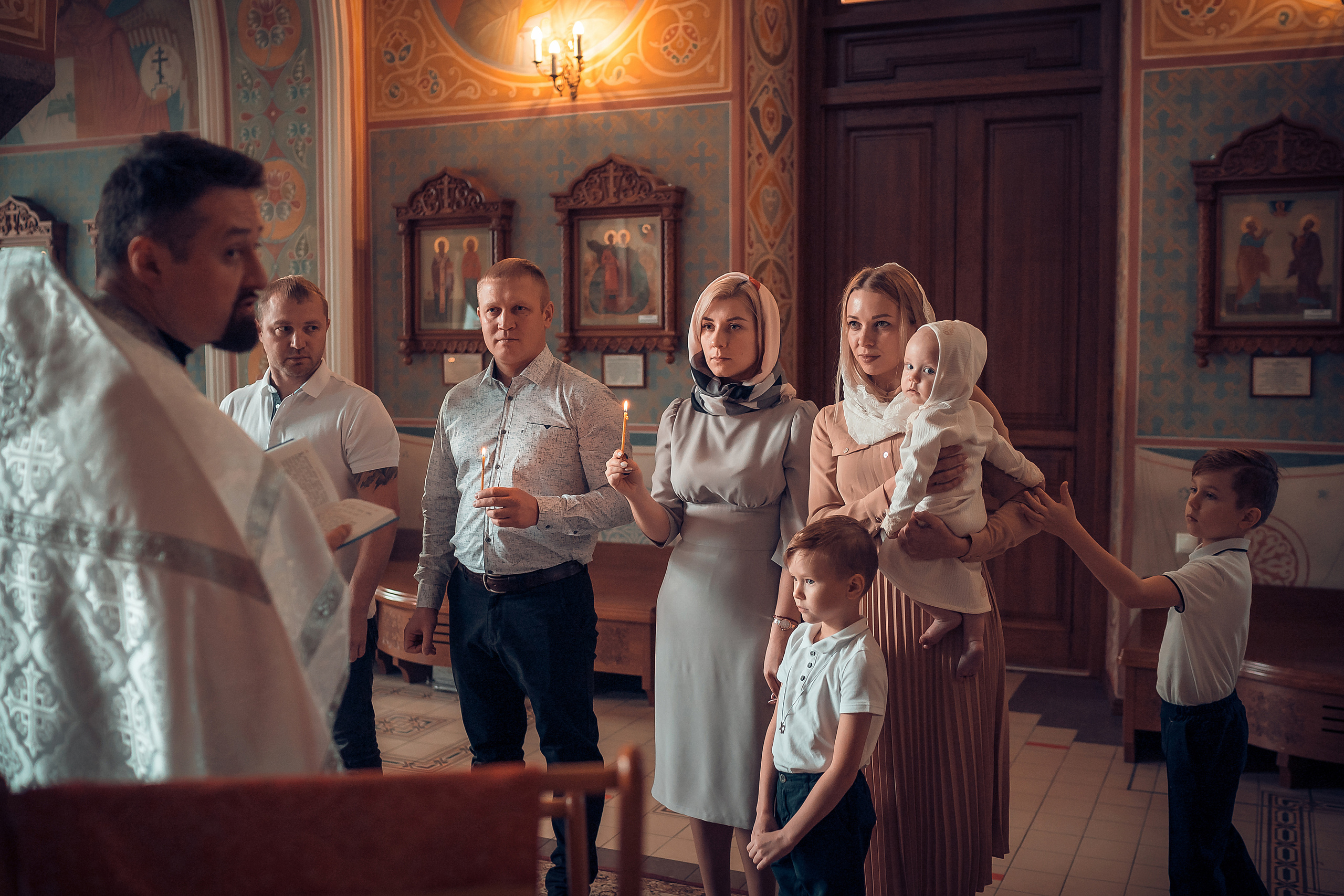 Таинство Крещения Софии и Александра. Фотограф на Крещение и Венчание в Красноярске Рамазанова Юлия