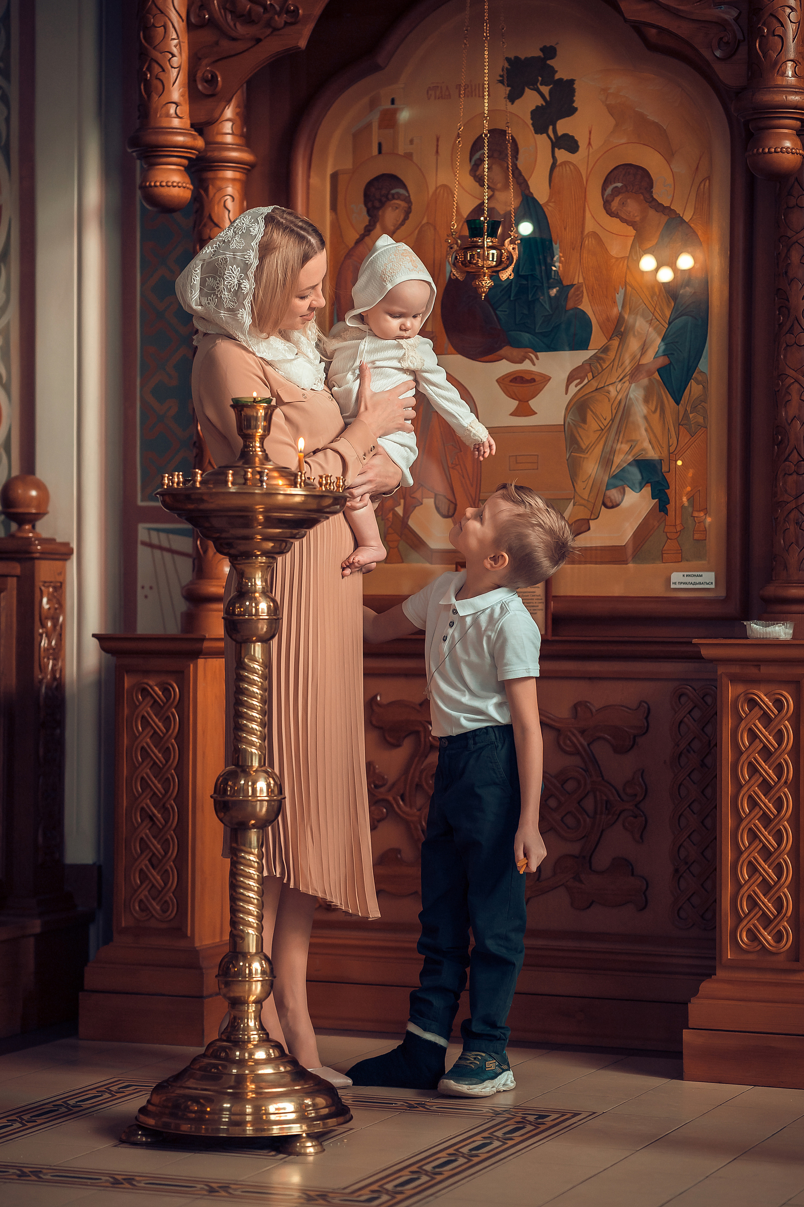 Таинство Крещения Софии и Александра. Фотограф на Крещение и Венчание в Красноярске Рамазанова Юлия