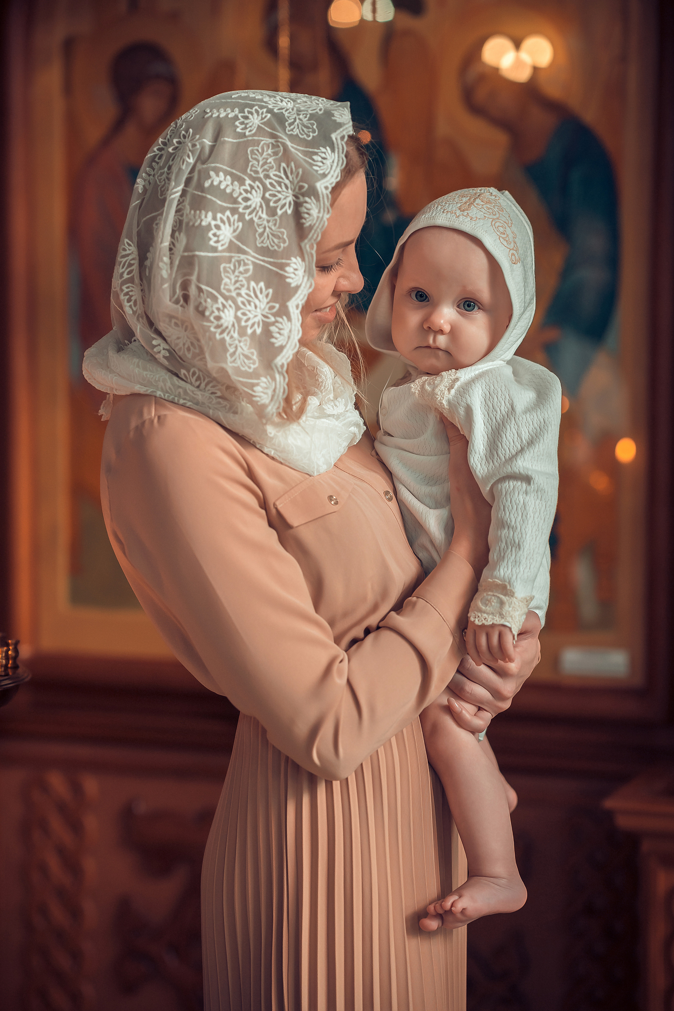 Таинство Крещения Софии и Александра. Фотограф на Крещение и Венчание в Красноярске Рамазанова Юлия