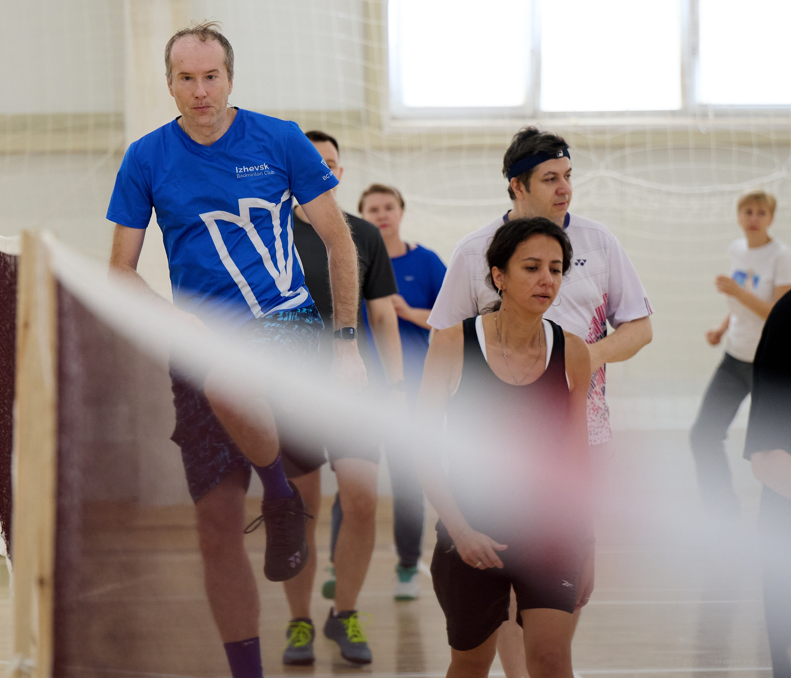 Бадминтон. Мастер-класс Любови Сухановой. Ижевск. 20.07.2024. Спортивный репортажный фотограф в Ижевске Сергей Мерзляков