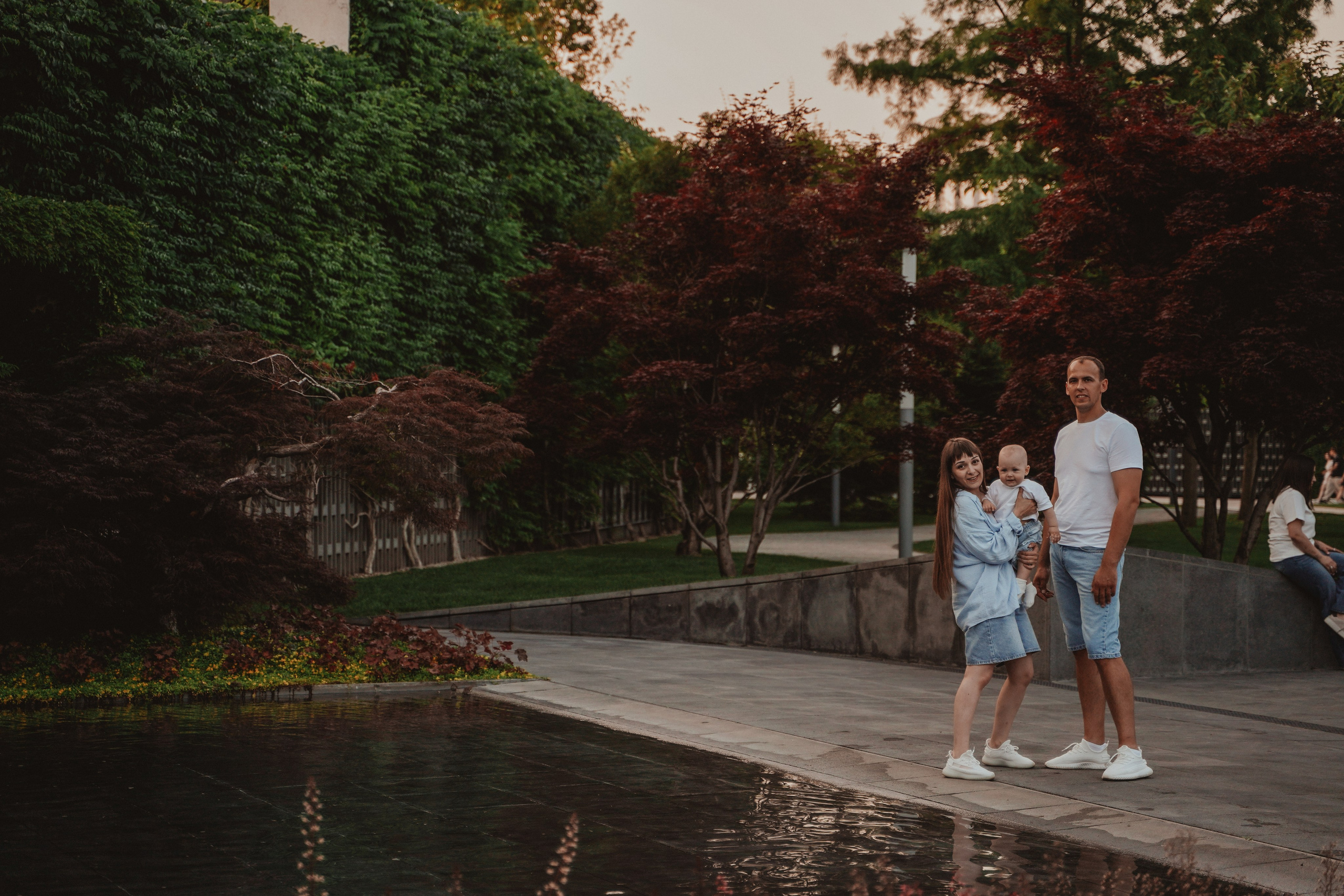 Семейная фотосессия в парке Галицкого. Семейный и женский фотограф в Краснодаре Анастасия Приймак