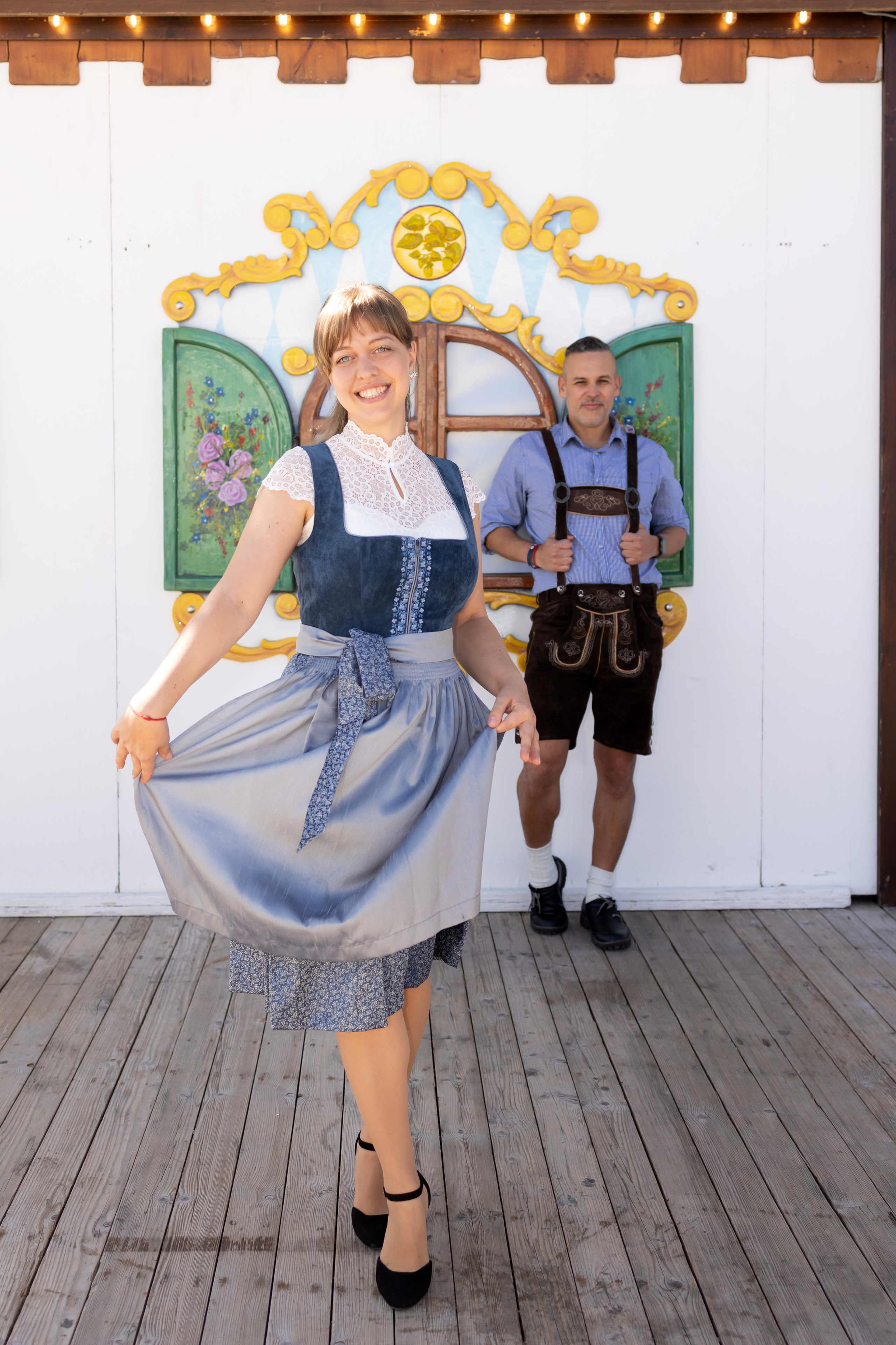 Frühlingsfest. Photographer in Munich