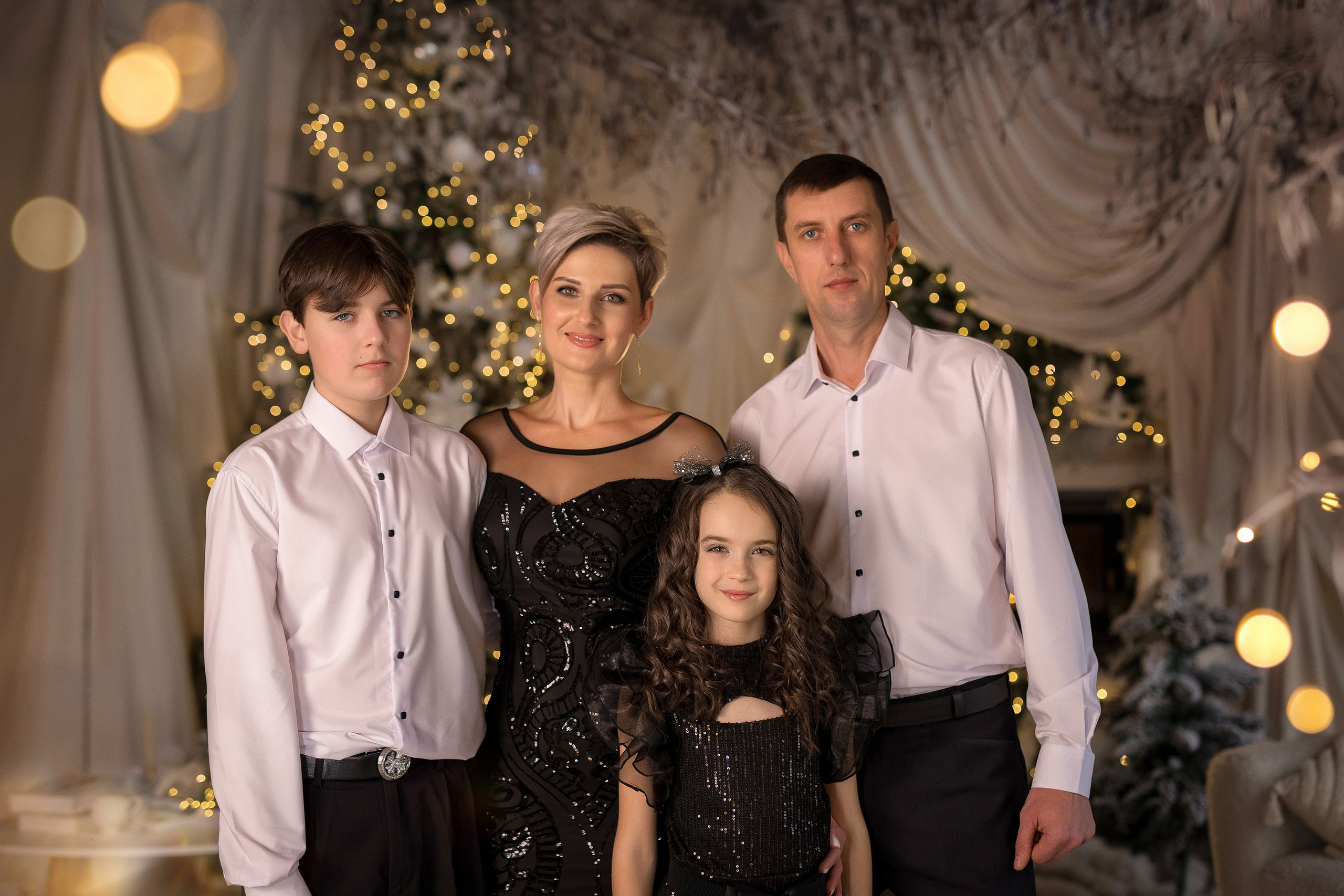 Оля, Саша, Милана и Данил. Фотограф на крещение и венчание