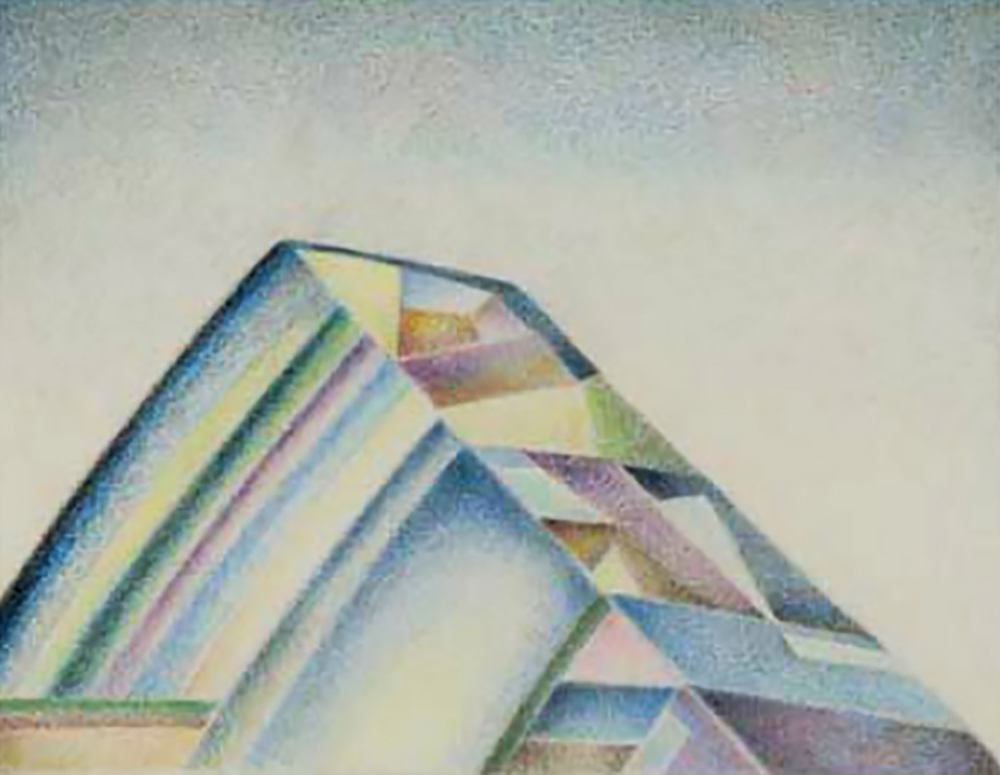 Художник Алексей Максимов. Радуга, 1995, бумага, цветные карандаши 