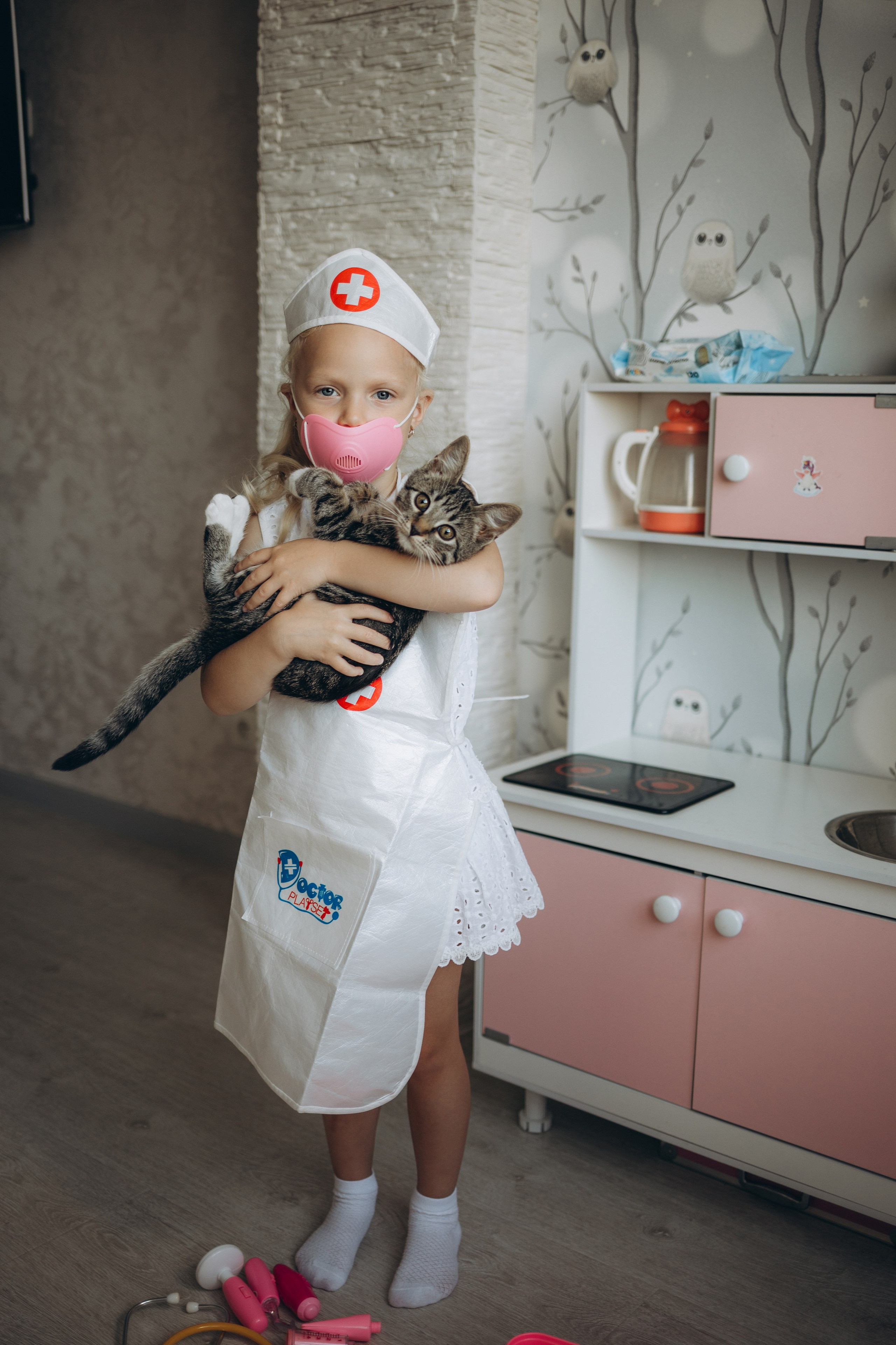 Играем в доктора. Семейный фотограф в Брянске — Валерия Филиппова