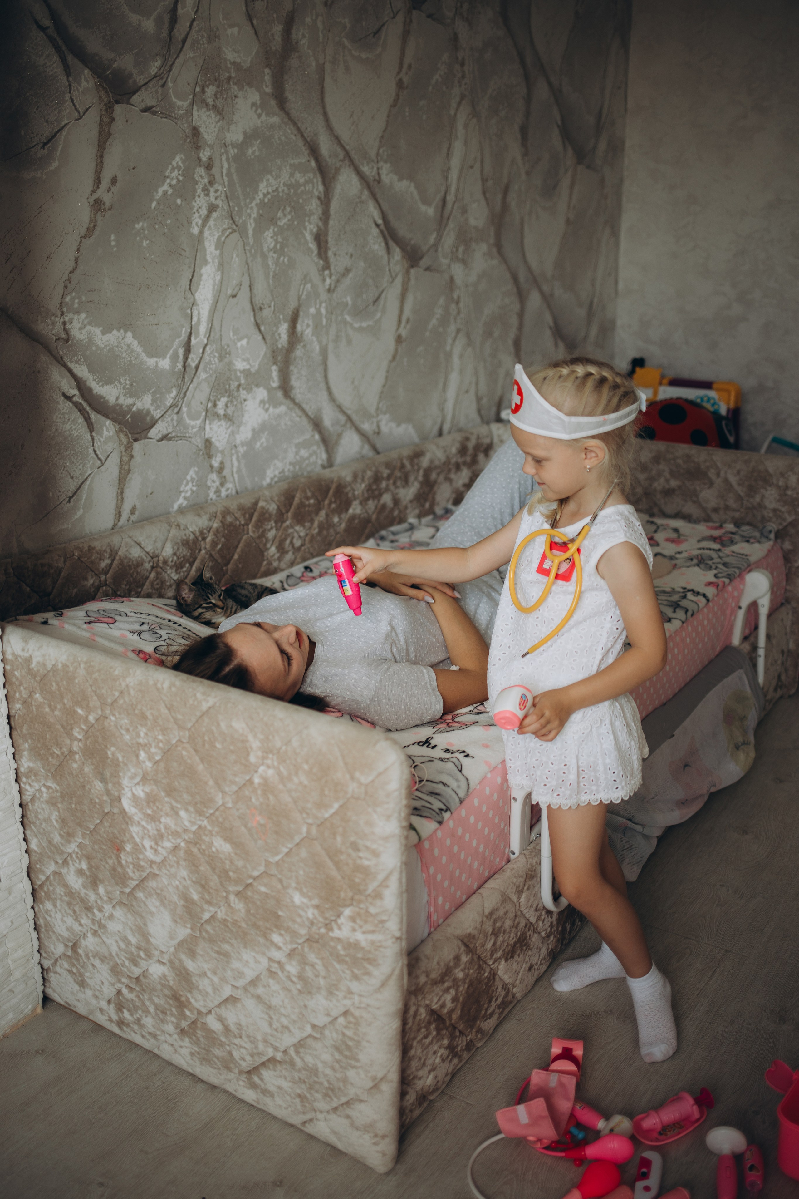 Играем в доктора. Семейный фотограф в Брянске — Валерия Филиппова