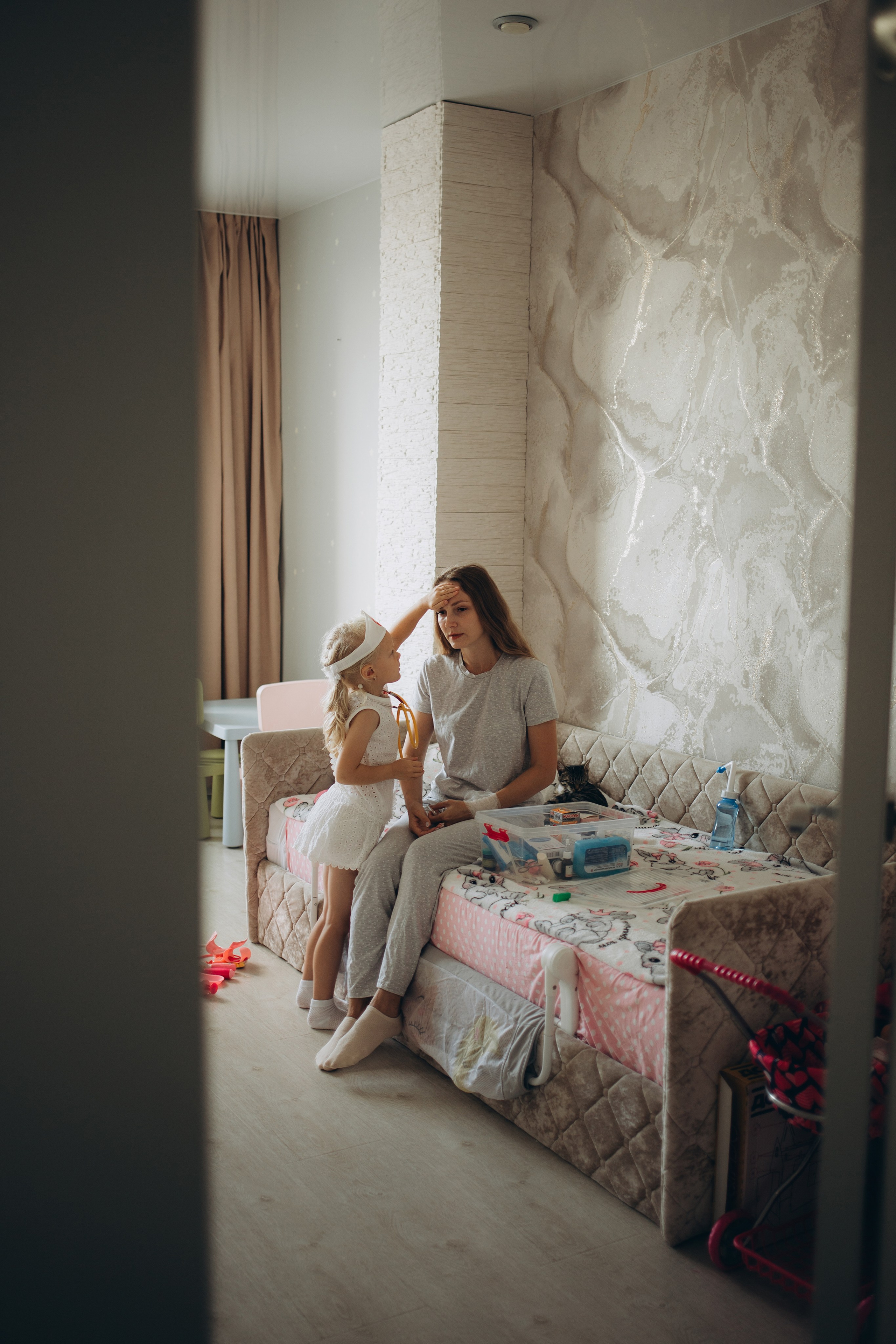Играем в доктора. Семейный фотограф в Брянске — Валерия Филиппова
