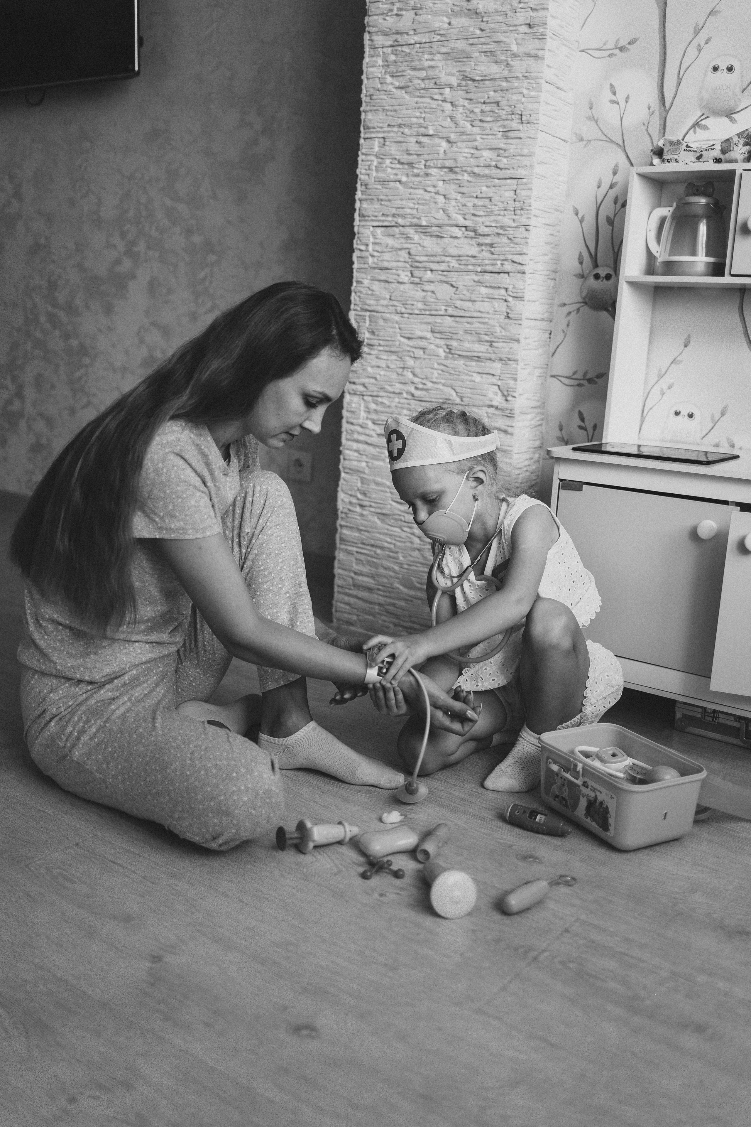 Играем в доктора. Семейный фотограф в Брянске — Валерия Филиппова