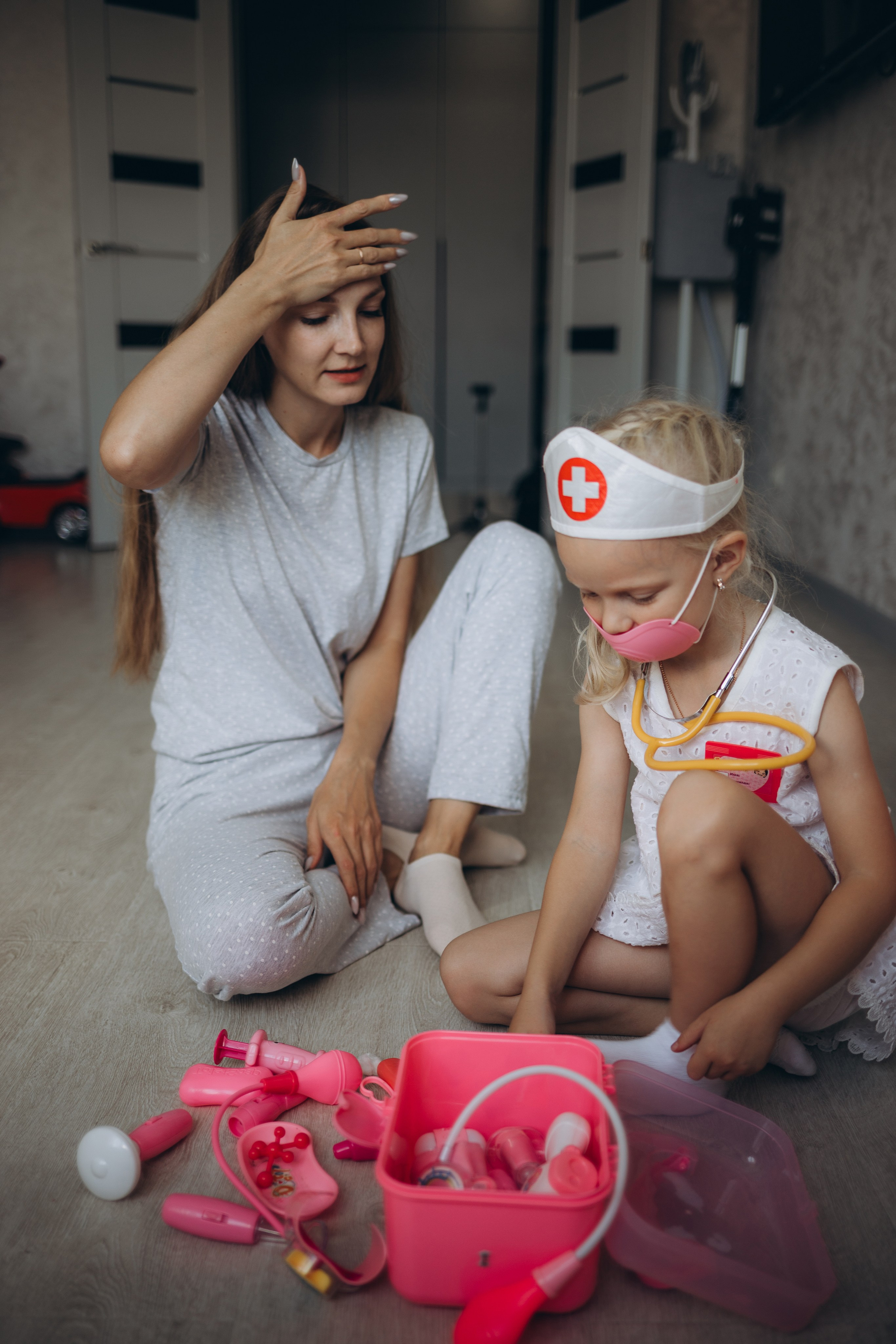 Играем в доктора. Семейный фотограф в Брянске — Валерия Филиппова