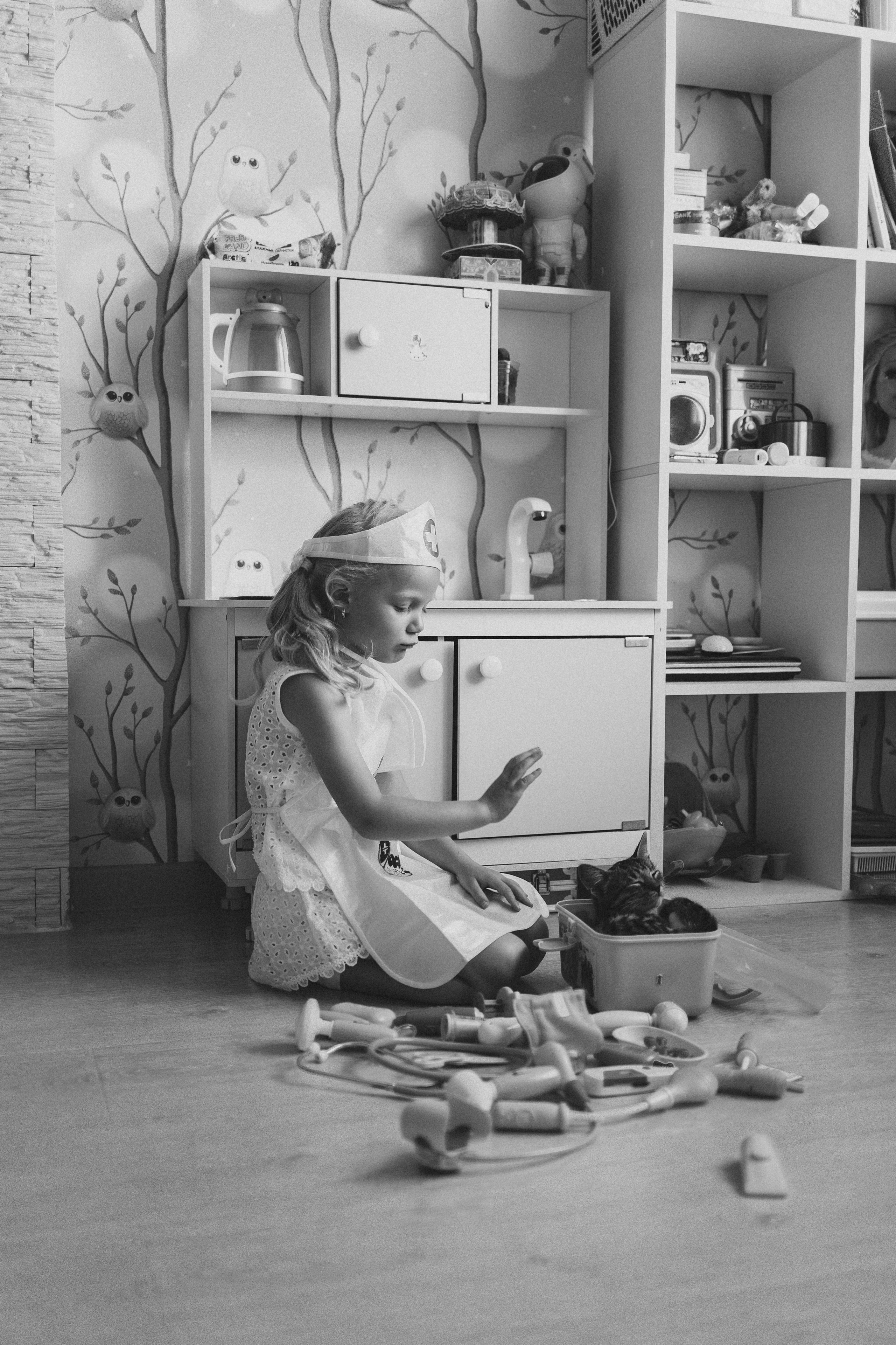 Играем в доктора. Семейный фотограф в Брянске — Валерия Филиппова