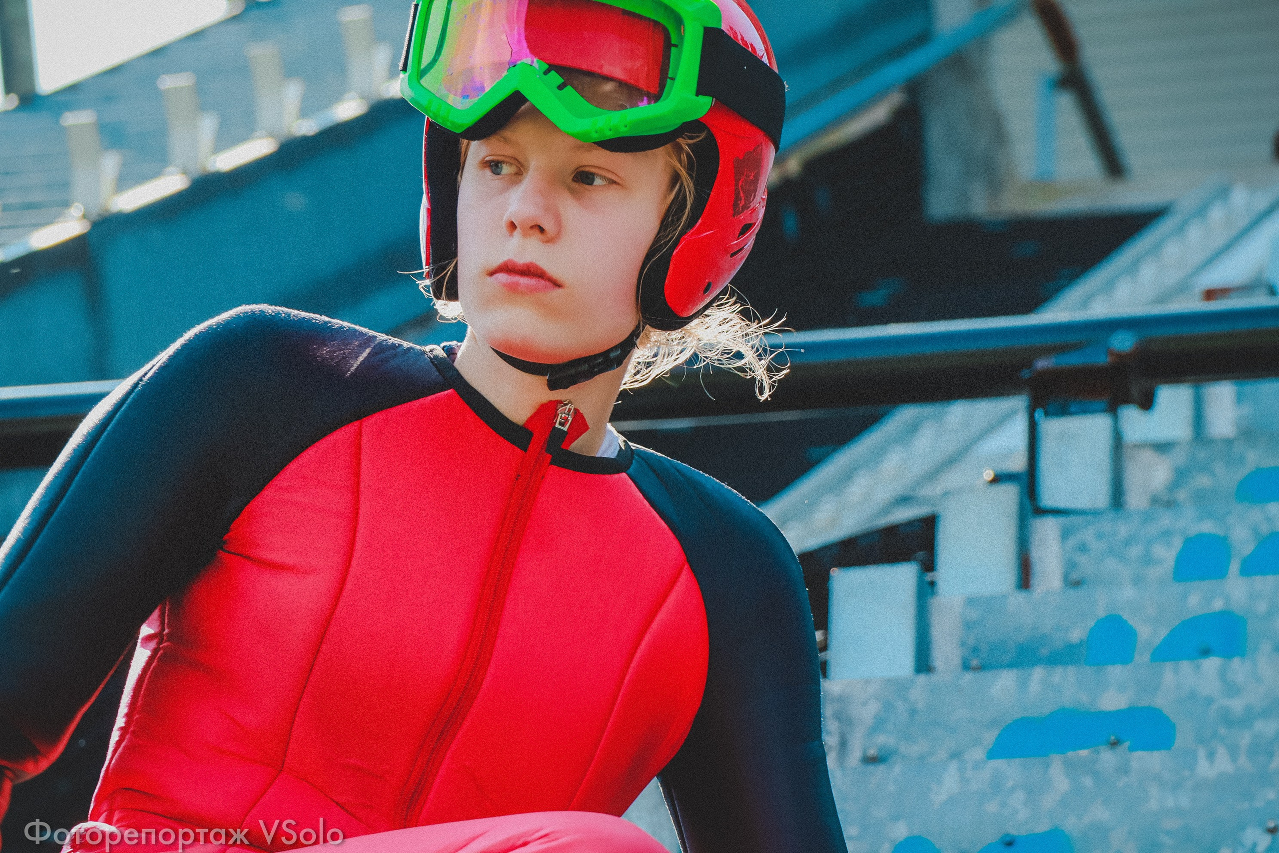 Женские прыжки на лыжах с трамплина г. Чайковский. Россия. Тренировка с Олимпиониками 2025