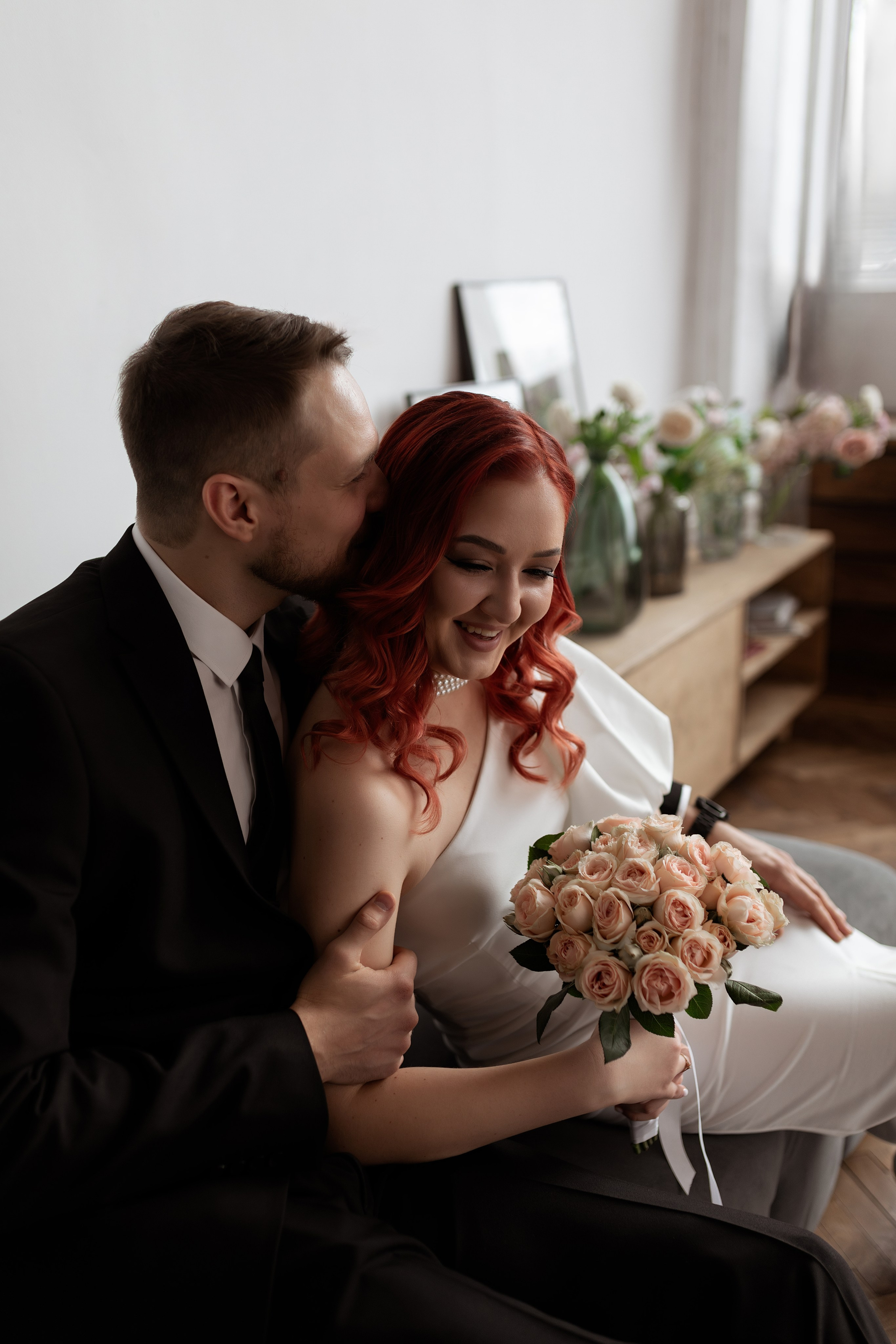 Свадебная фотосессия в студии Оренбурга. Фотограф Ольга Харлашина г. Оренбург