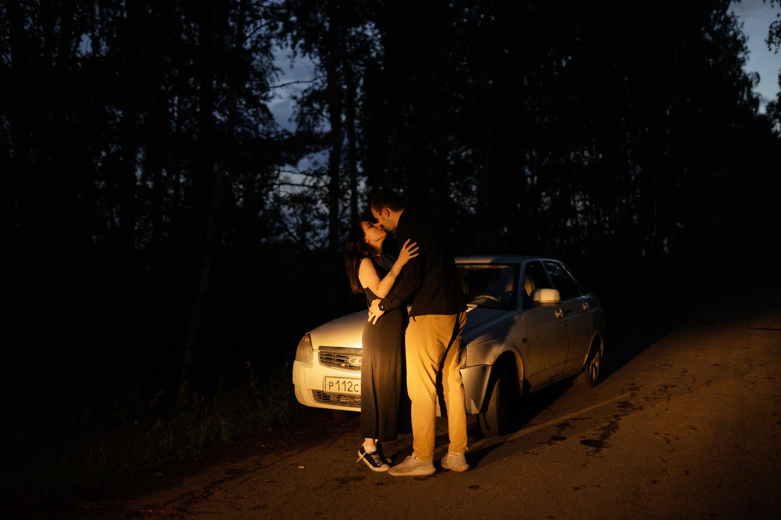 Поздний закат