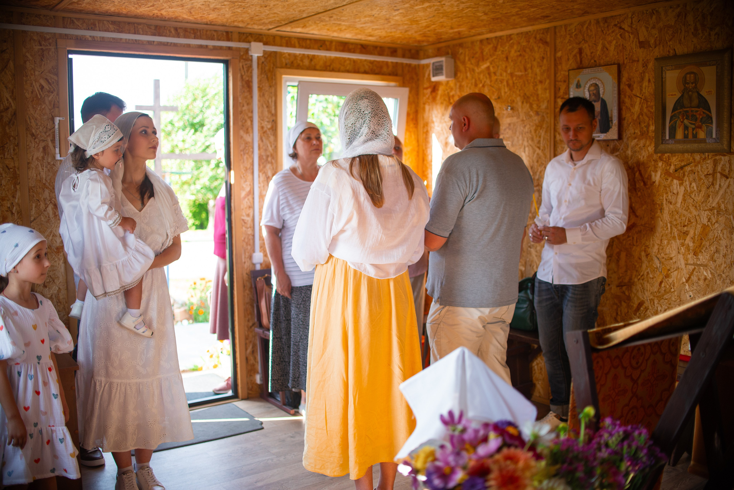 Крещение Марии Дроздово. Семейный фотограф на выписку из роддома и крещение Минск Настя Гришук