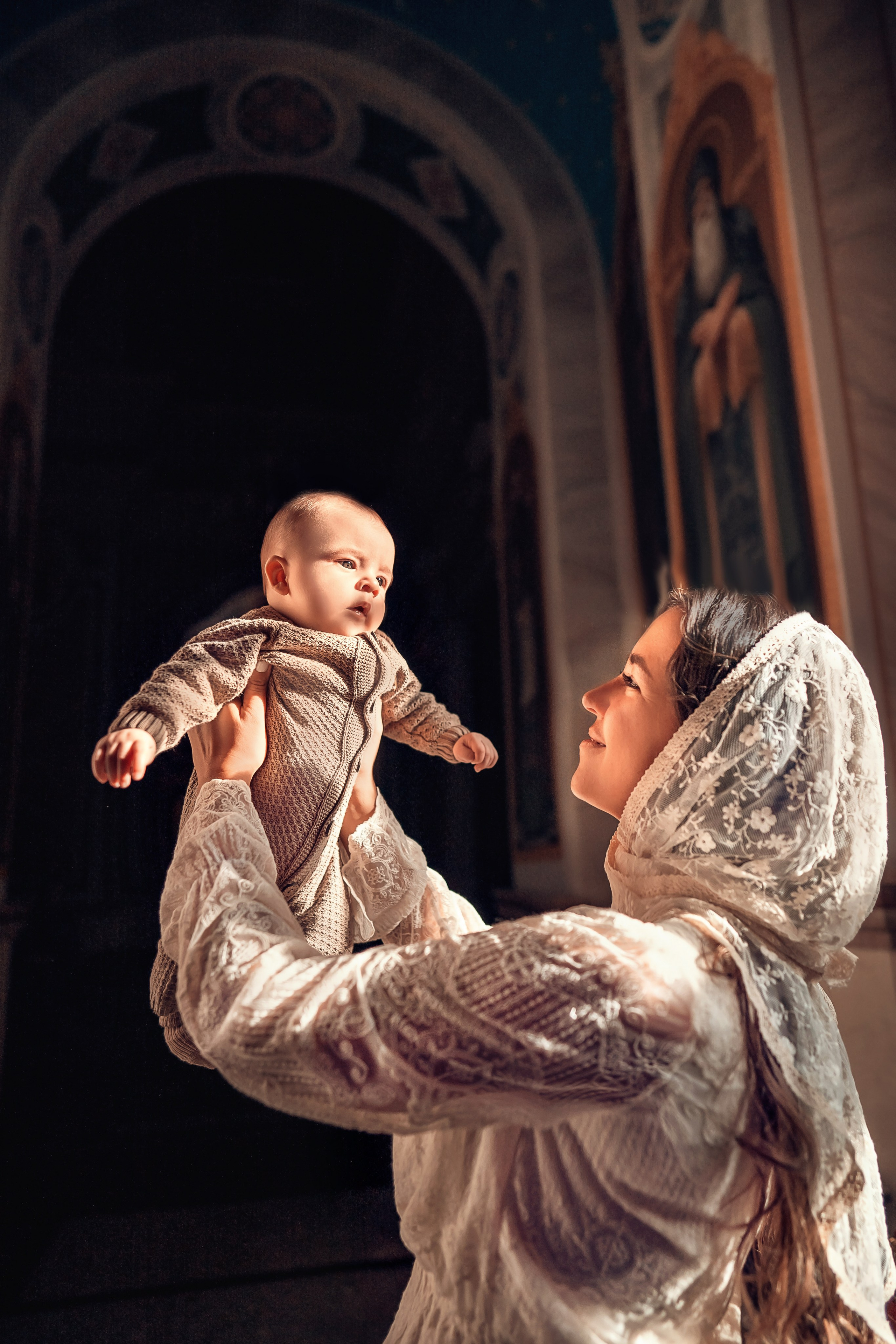 Крещение в Александро-Невском соборе Симферополь. Церковный фотограф Севастополь
