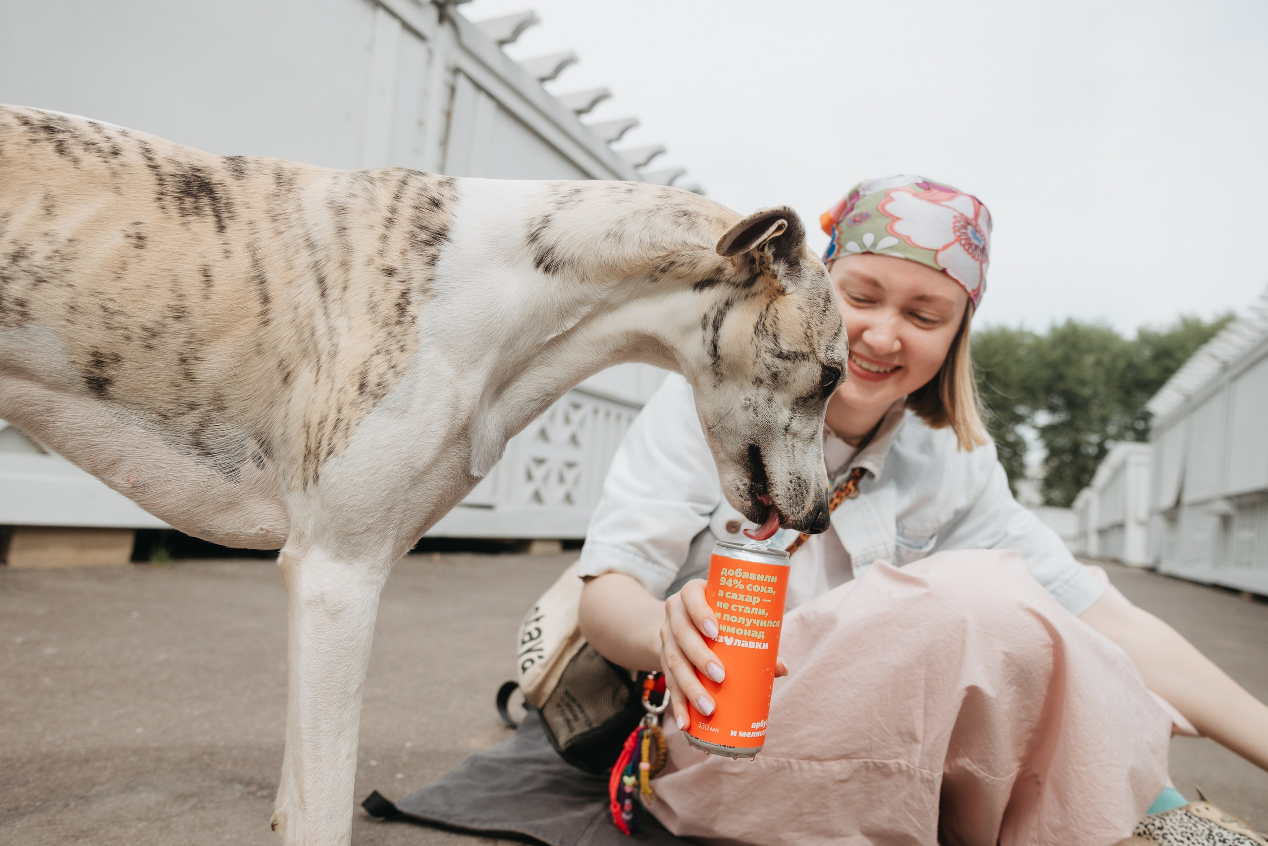 Саша и Гусь. Фотограф анималист Кристина Карпова, Москва