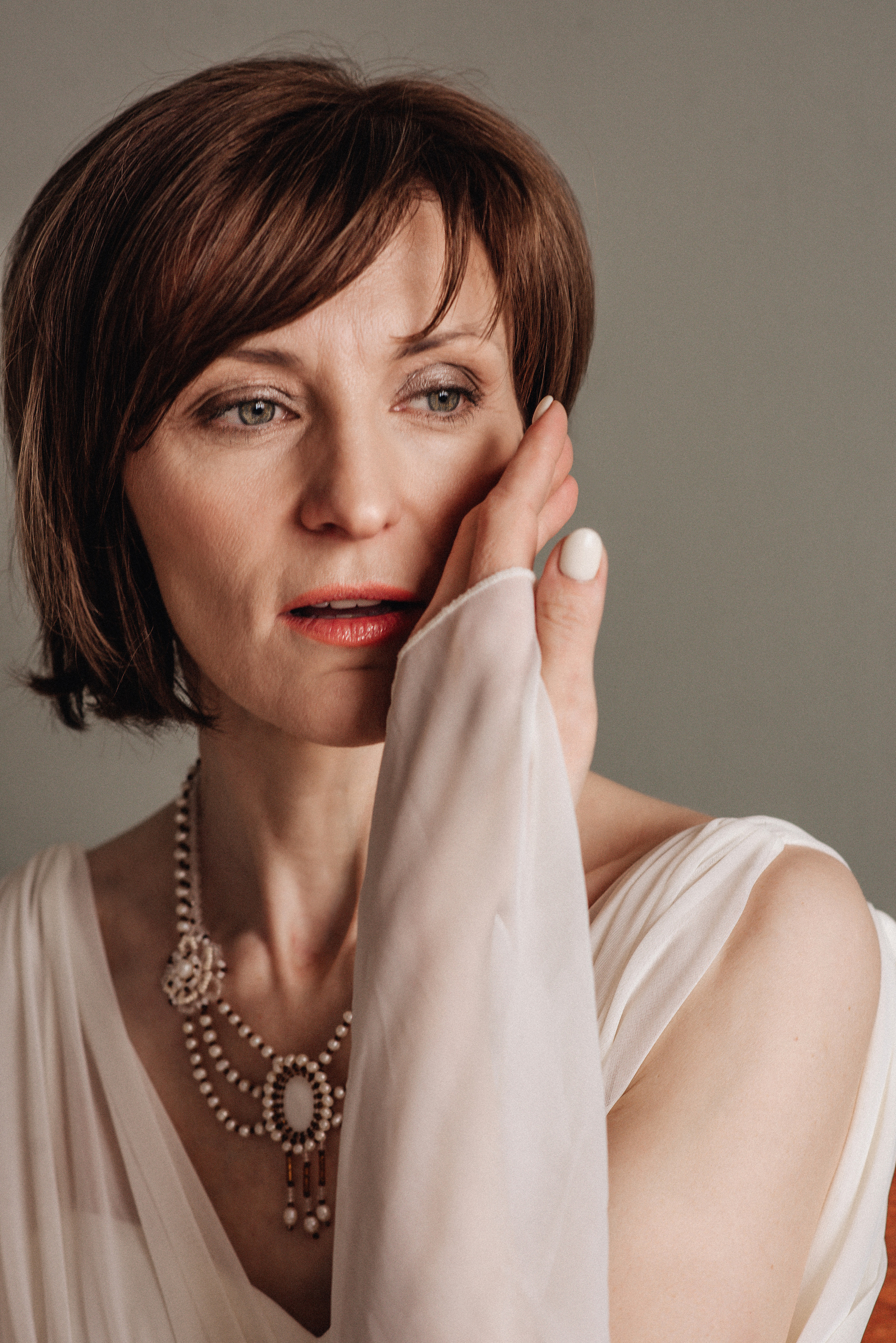 Натали в белом…. Фотограф Юлия Исаева