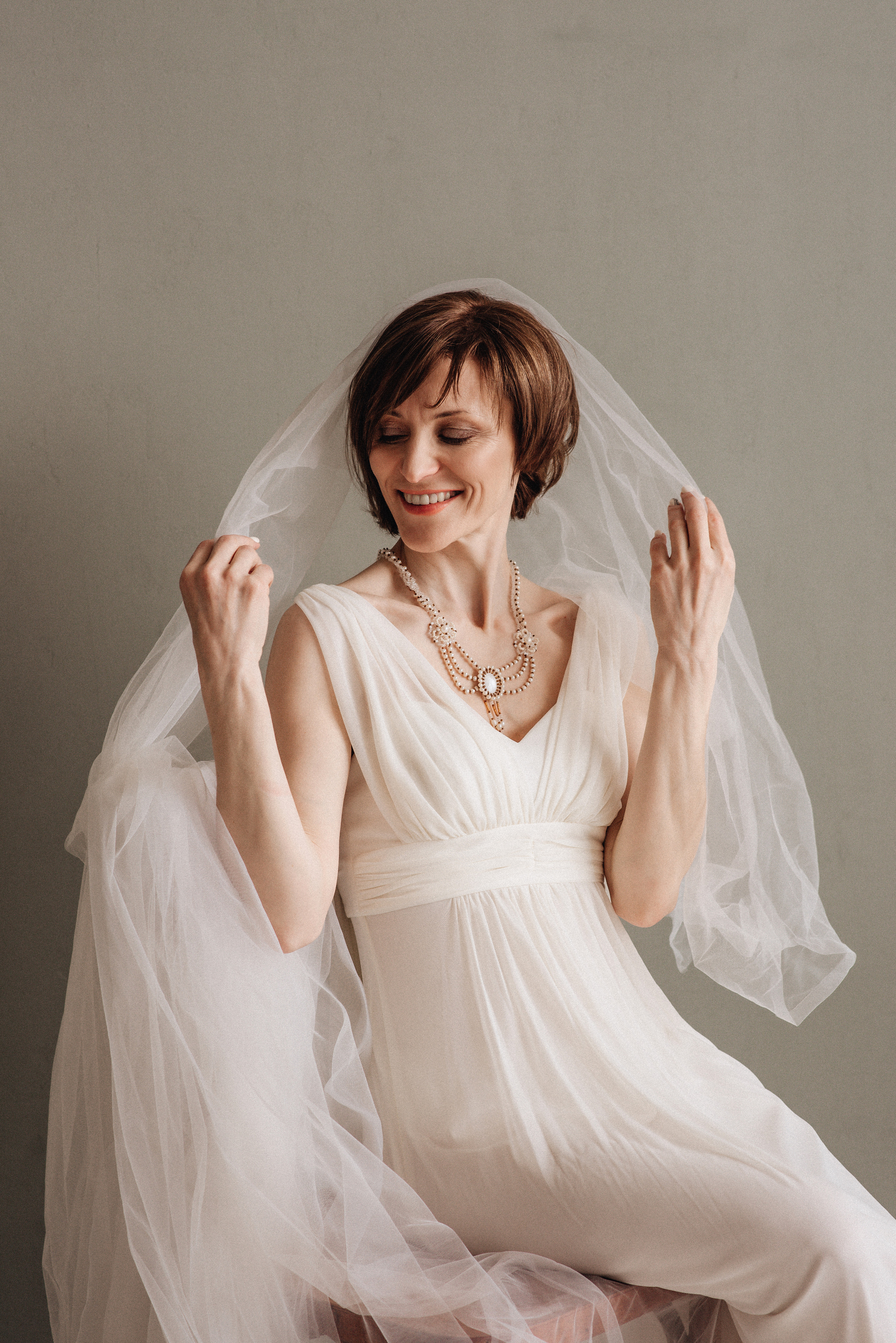 Натали в белом…. Фотограф Юлия Исаева