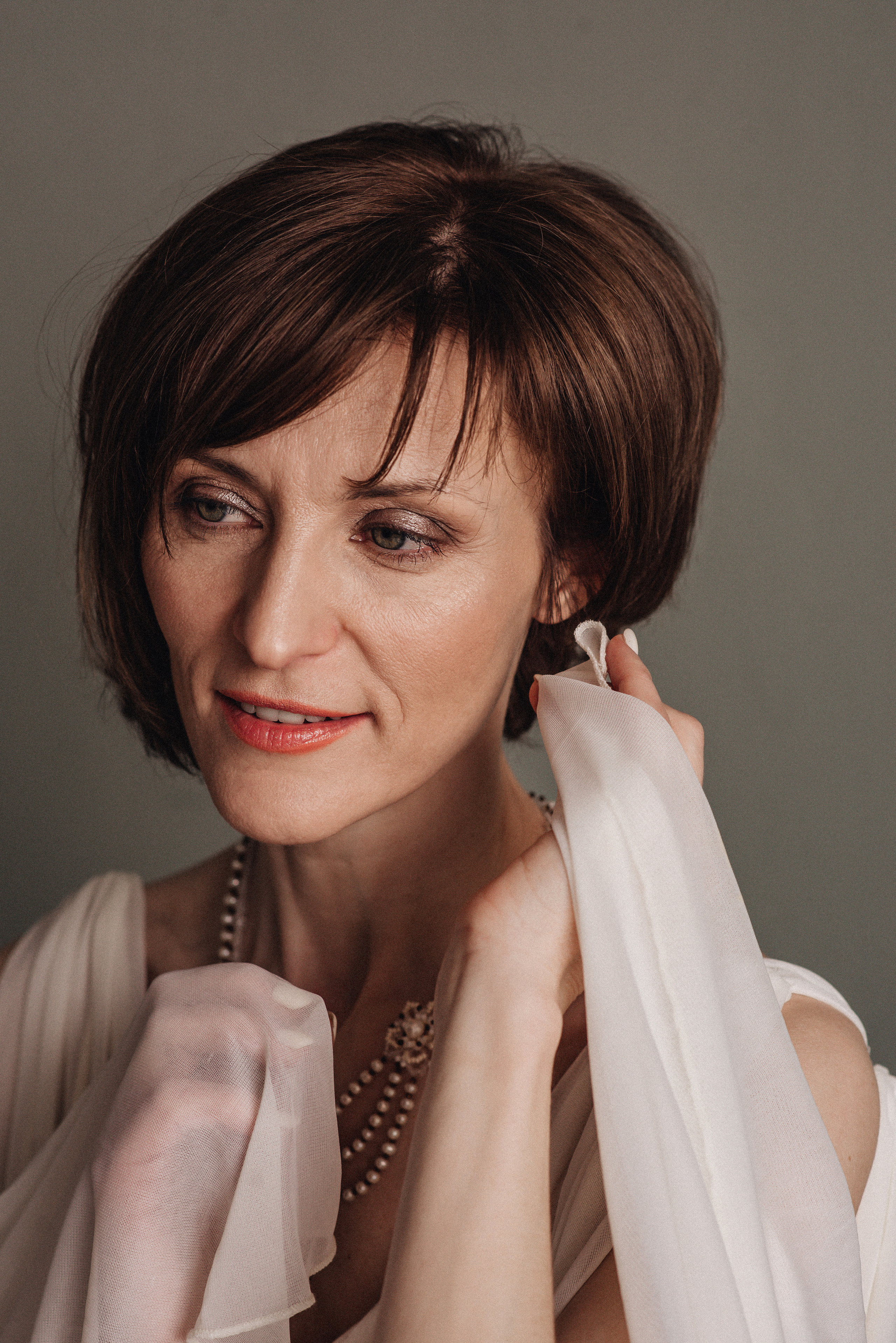 Натали в белом…. Фотограф Юлия Исаева