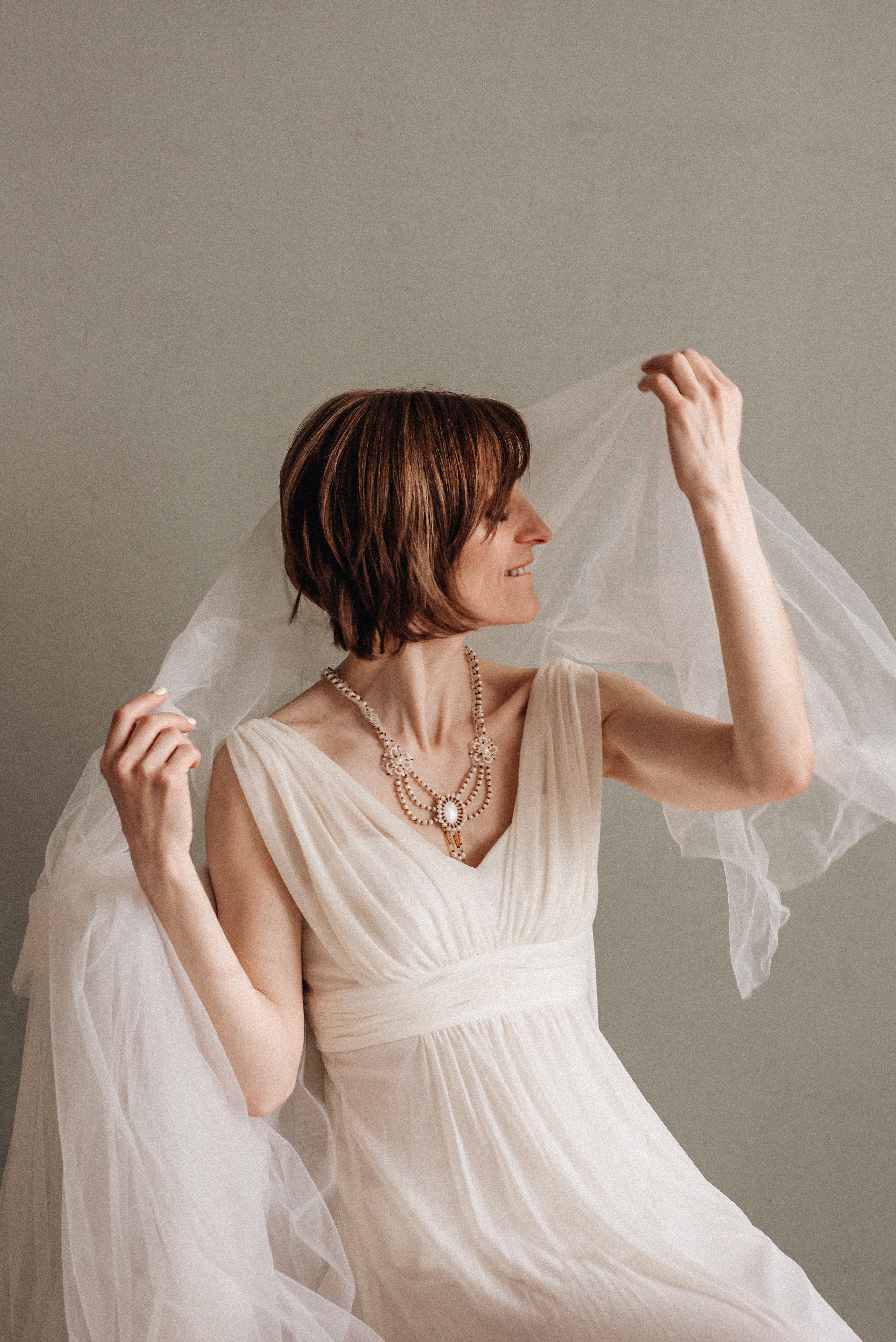 Натали в белом…. Фотограф Юлия Исаева