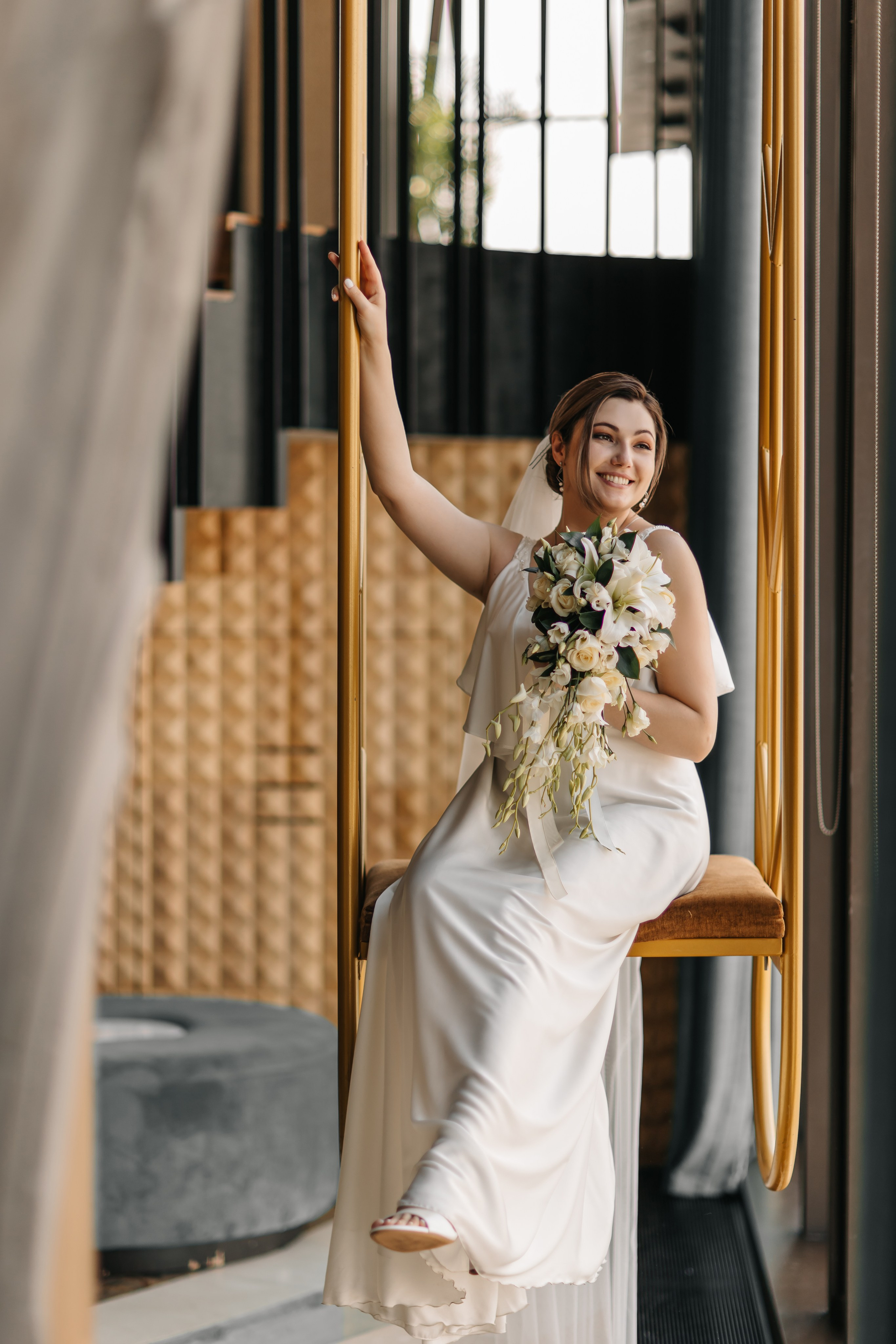 Регистрация брака в ресторане Birds Москва-Сити. Krumstudio фото, видео по Москве и МО