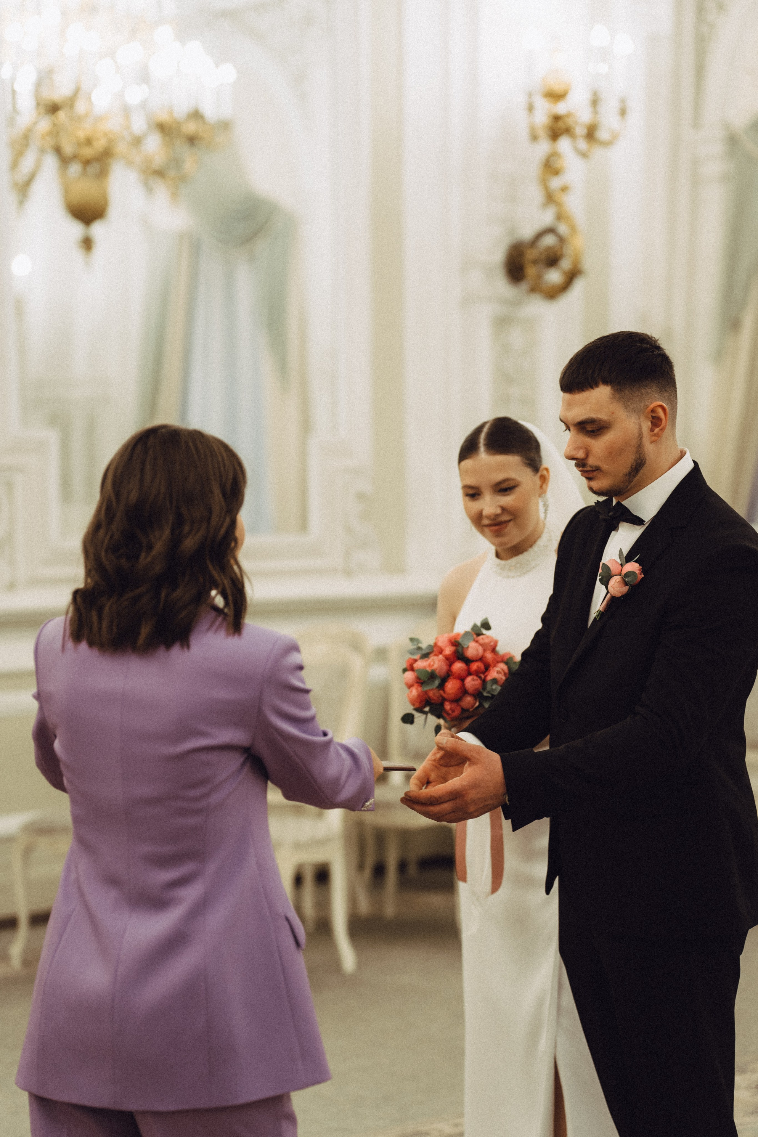 СВАДЕБНАЯ СЬЕМКА В ПЕВОМ ДВОРЦЕ БРАКОСОЧЕТАНИЯ. Профессиональный фотограф, Санкт-Петербург — Виктория Богомолова