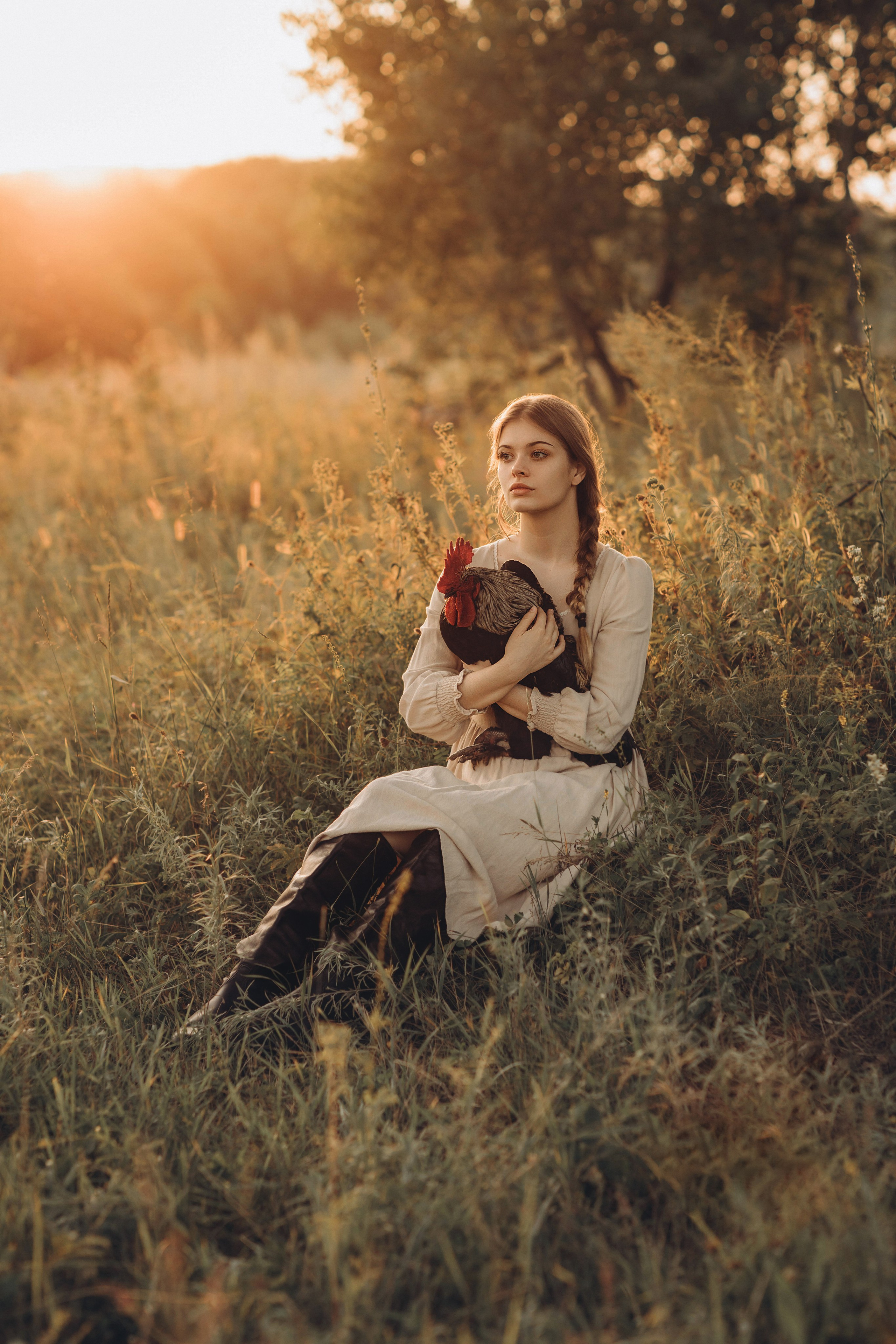 Стилизация съемки «Деревенские мотивы». Детский и семейный фотограф Елена Воропаева