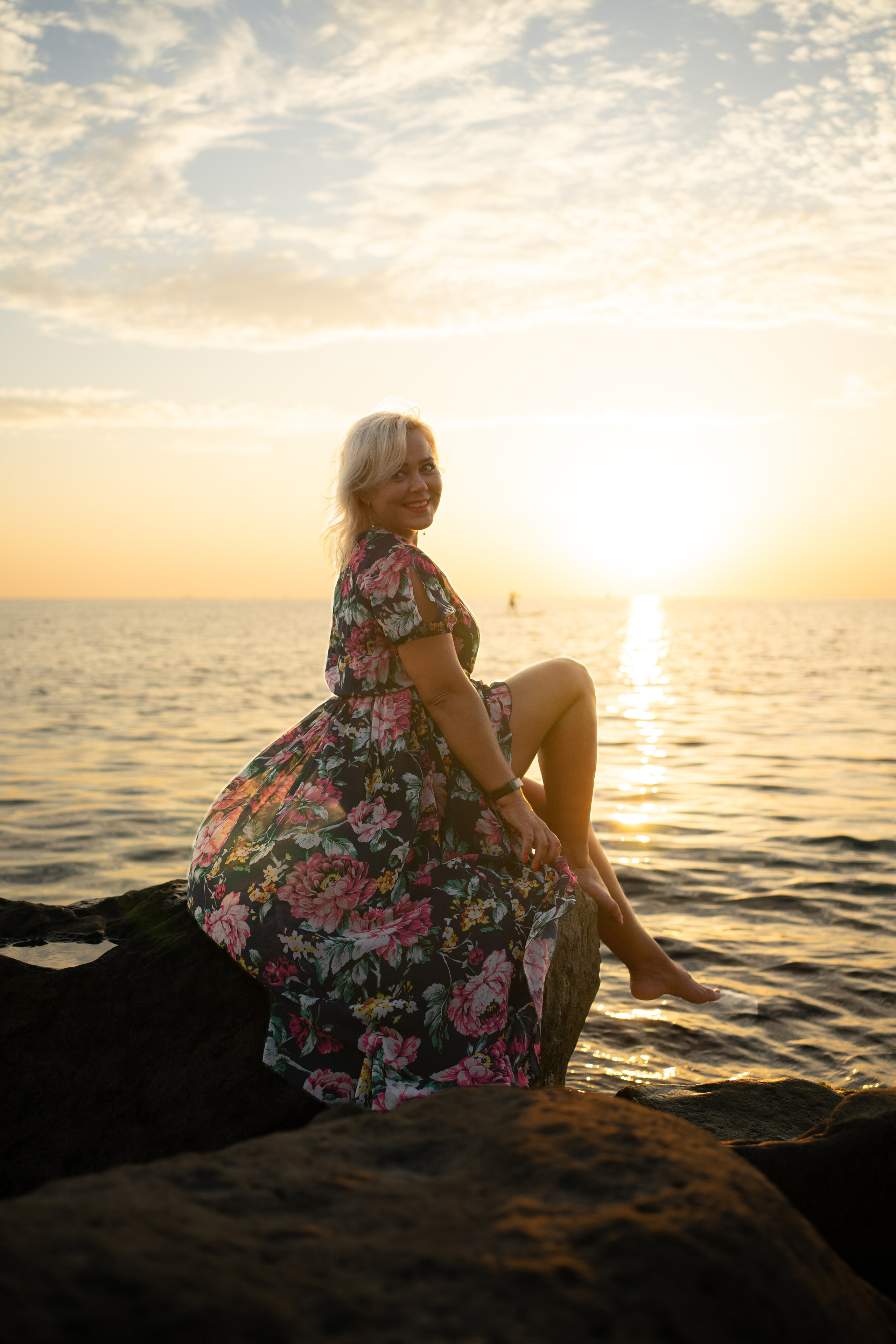 Лена и море