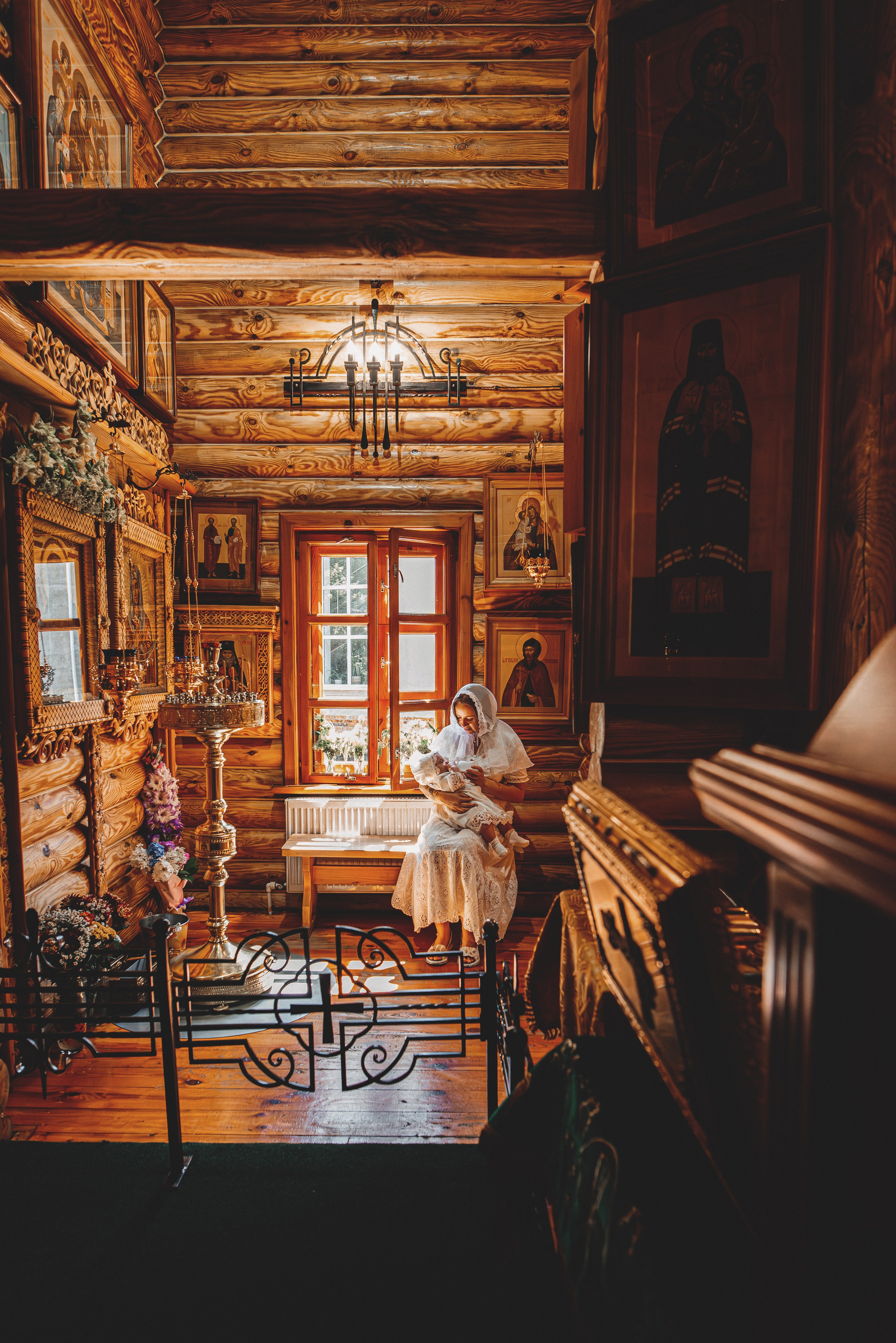 Таинство Крещения Авроры. Фотограф Таинств Крещения и Венчания в г. Курске