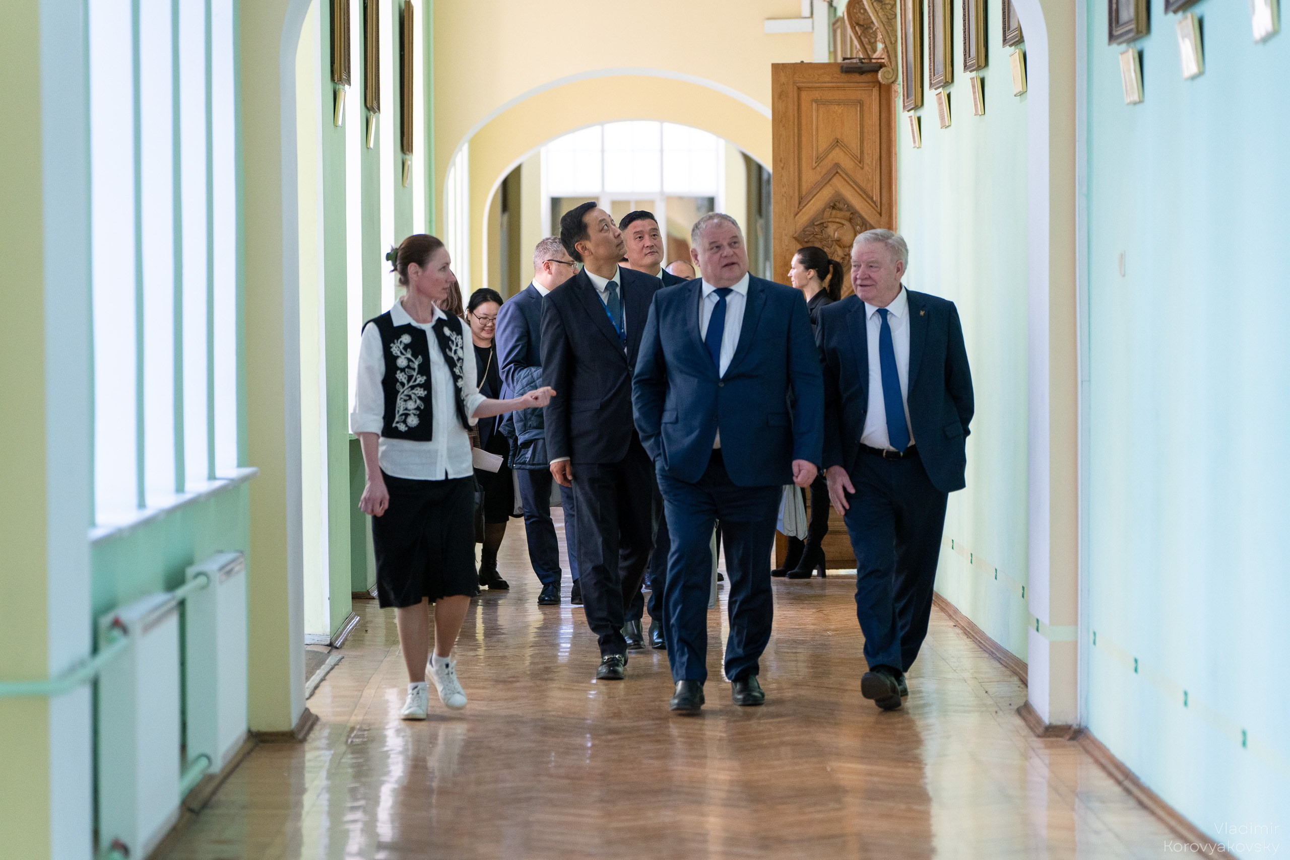 Совещание руководства ПГУПС с Делегациями Исполнительного агентства Правительства Монголии и делегацией АО «УБЖД». Фотограф Владимир Коровяковский