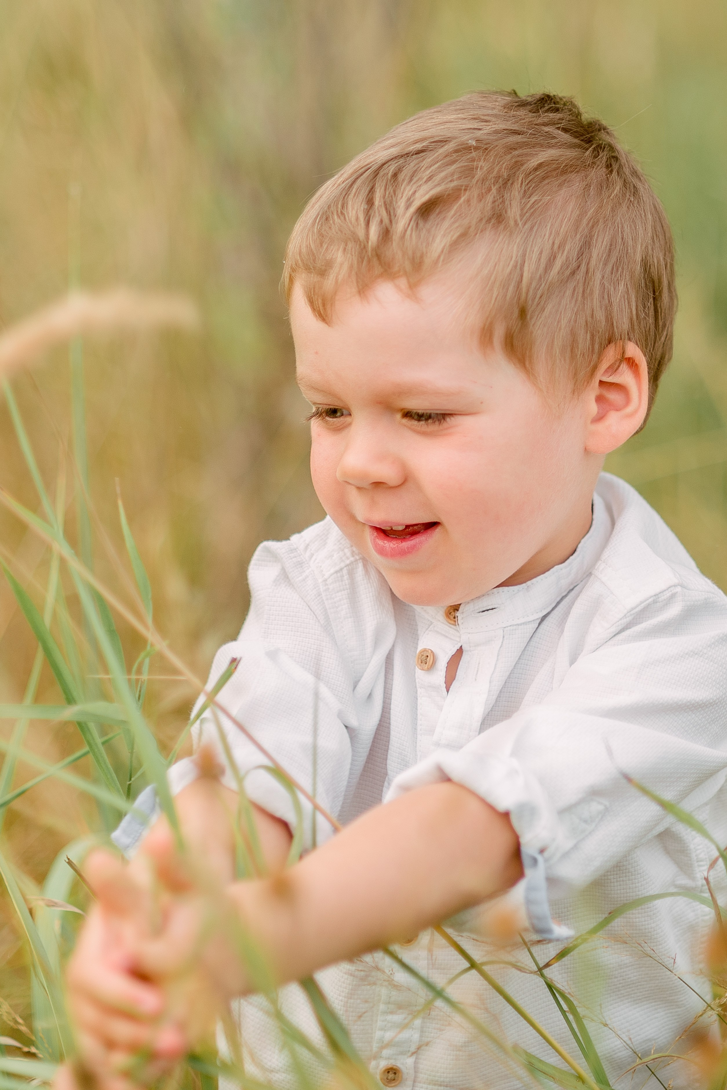 В поле. Фотограф Юлия Попова
