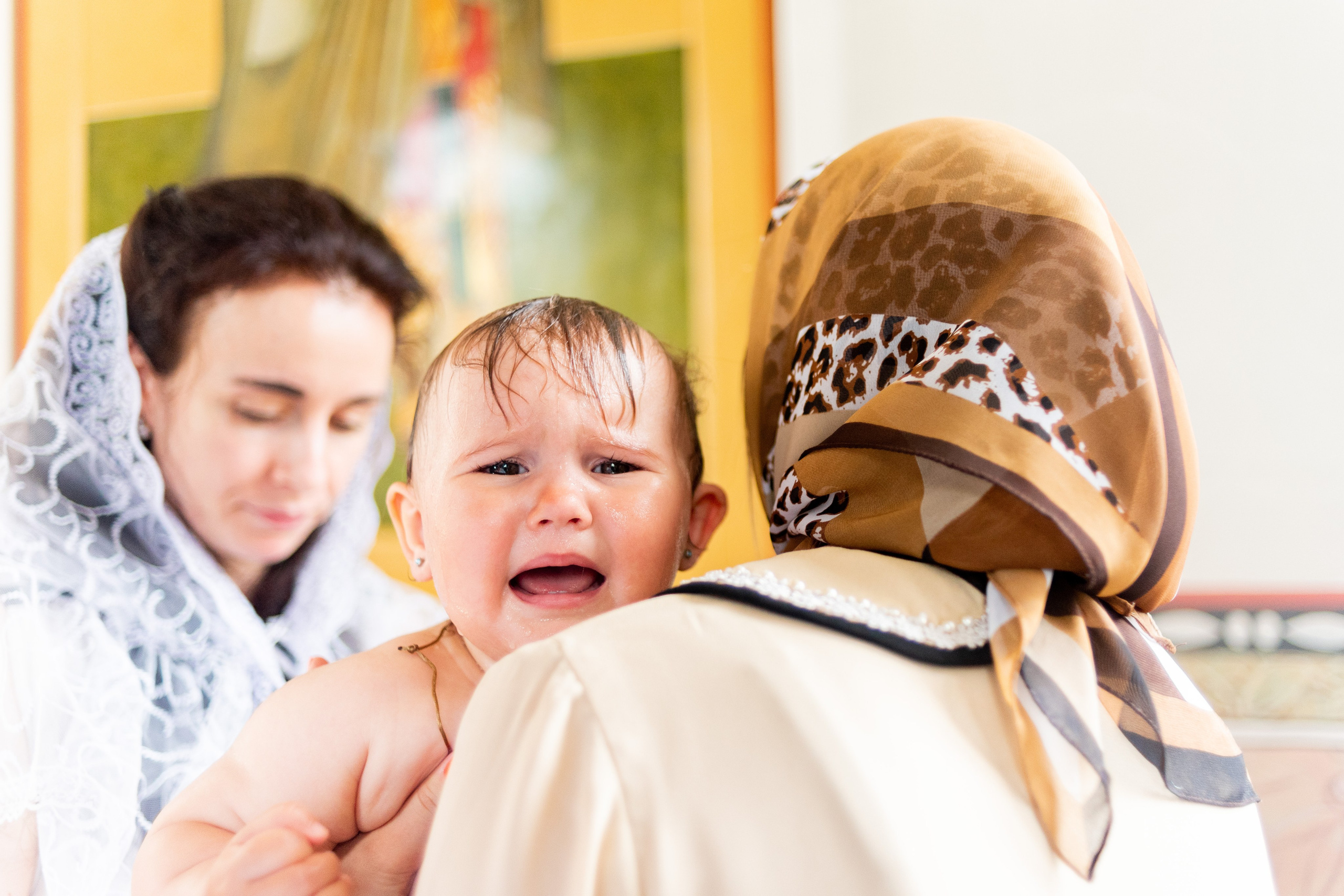 Крещение Ники. Фотограф Юлия Попова