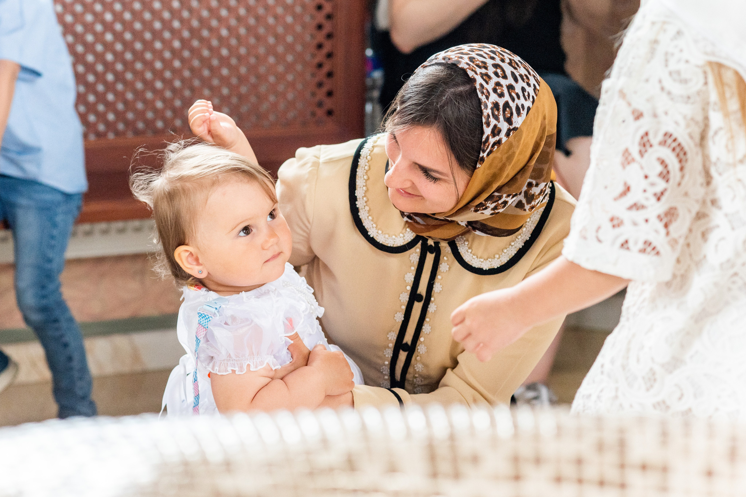 Крещение Ники. Фотограф Юлия Попова