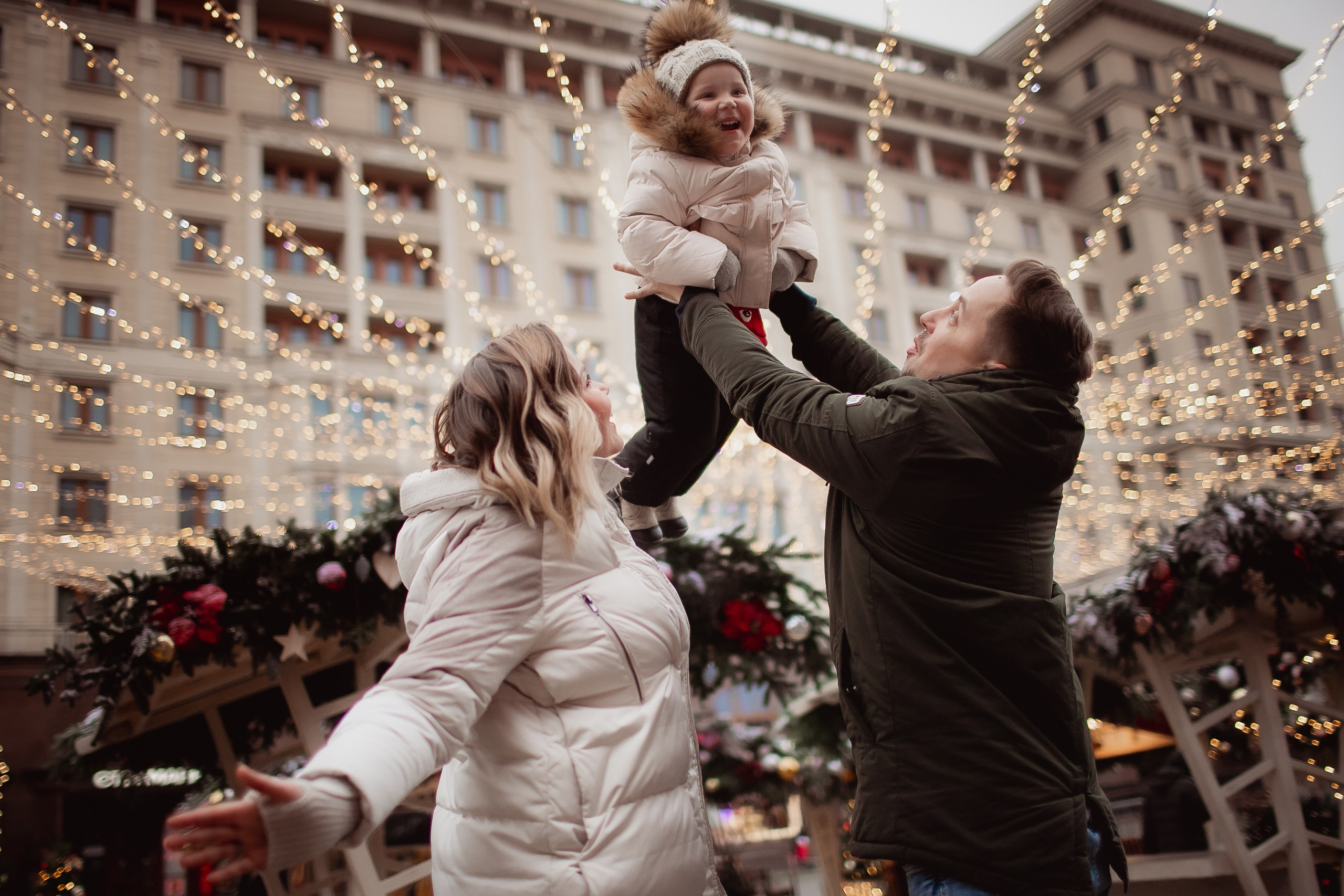 Зимние узоры. Семейный фотограф в Москве