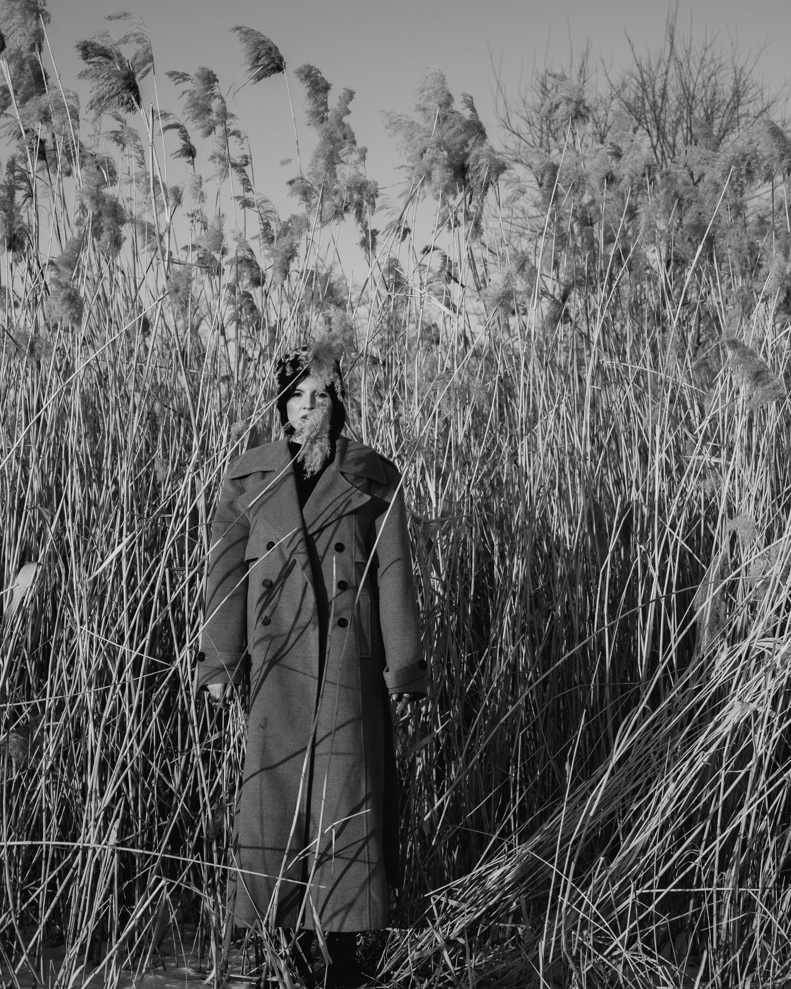 Фотосъёмка с цветком на льду на Ростовском море