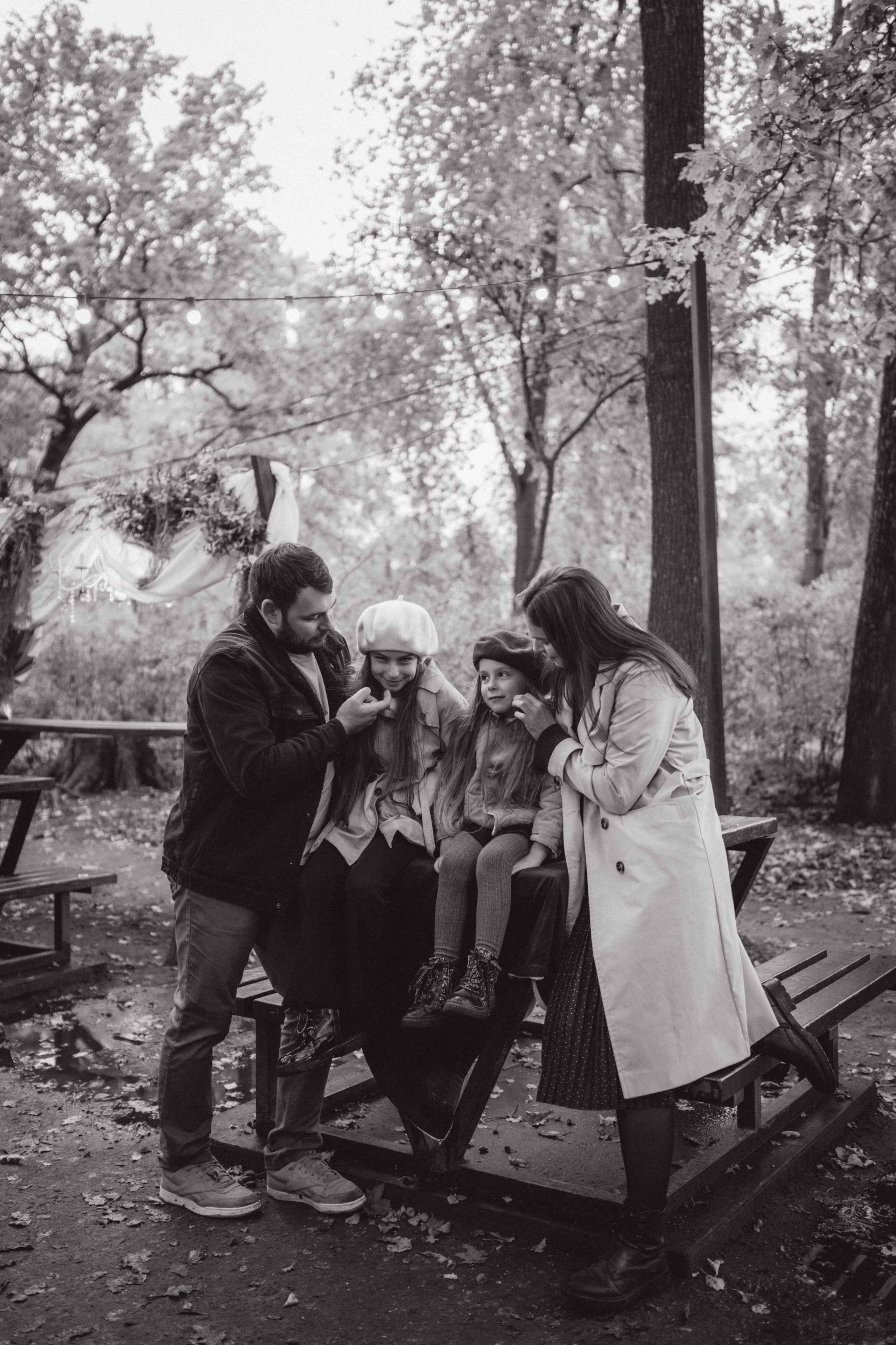 Надя, Женя, Николь и Даша. Дьяконова Валерия семейный и детский фотограф в Санкт-Петербурге