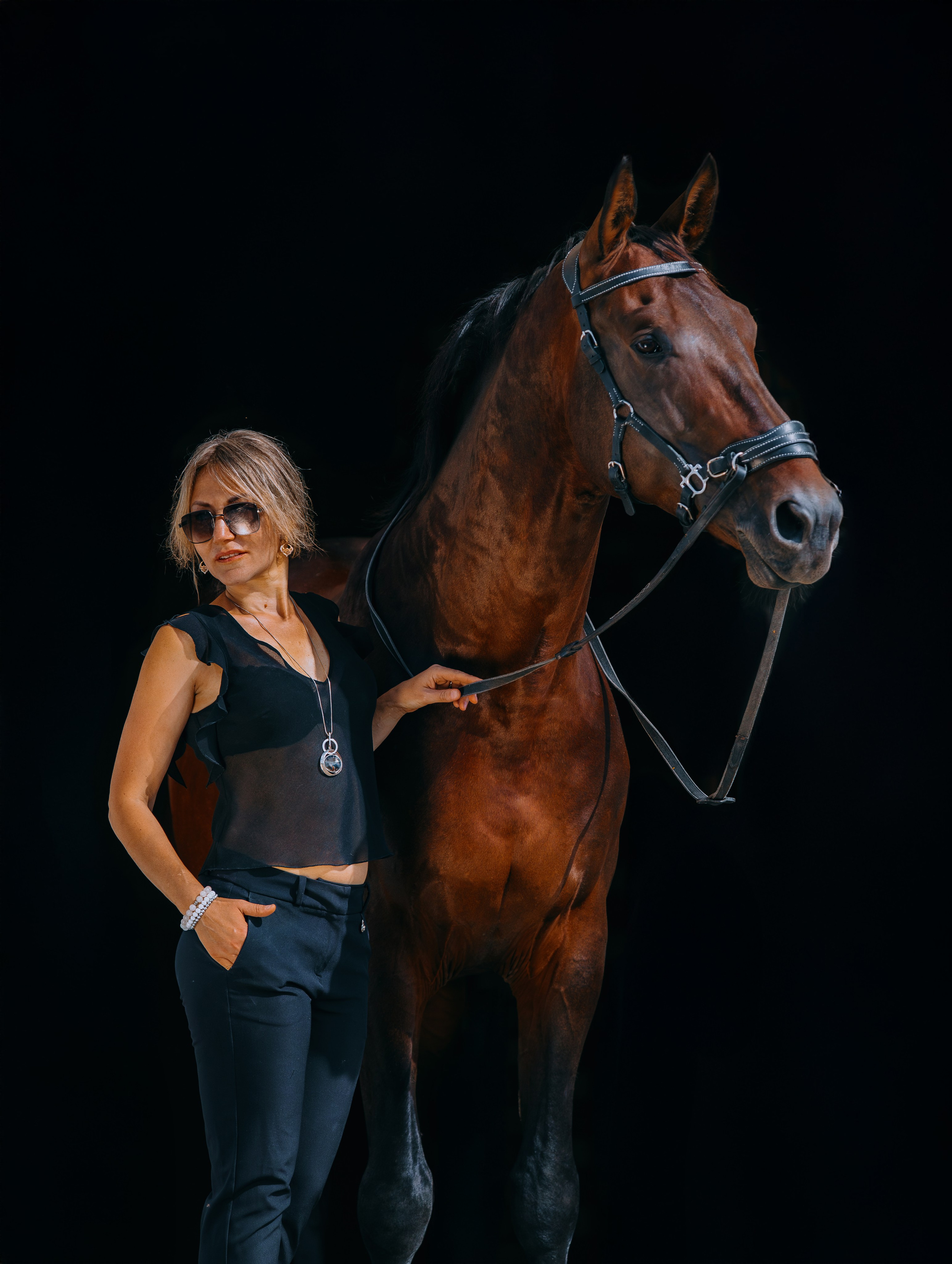 Светлана, Анна и Фрерих. Фотограф-анималист Ксендзова Кристина