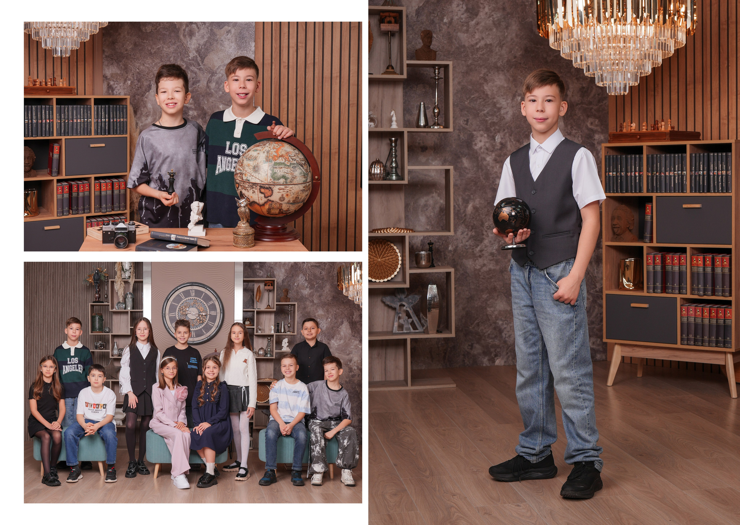 ЛИЦЕЙ 64 4 В. Красивый выпускной альбом в Краснодаре