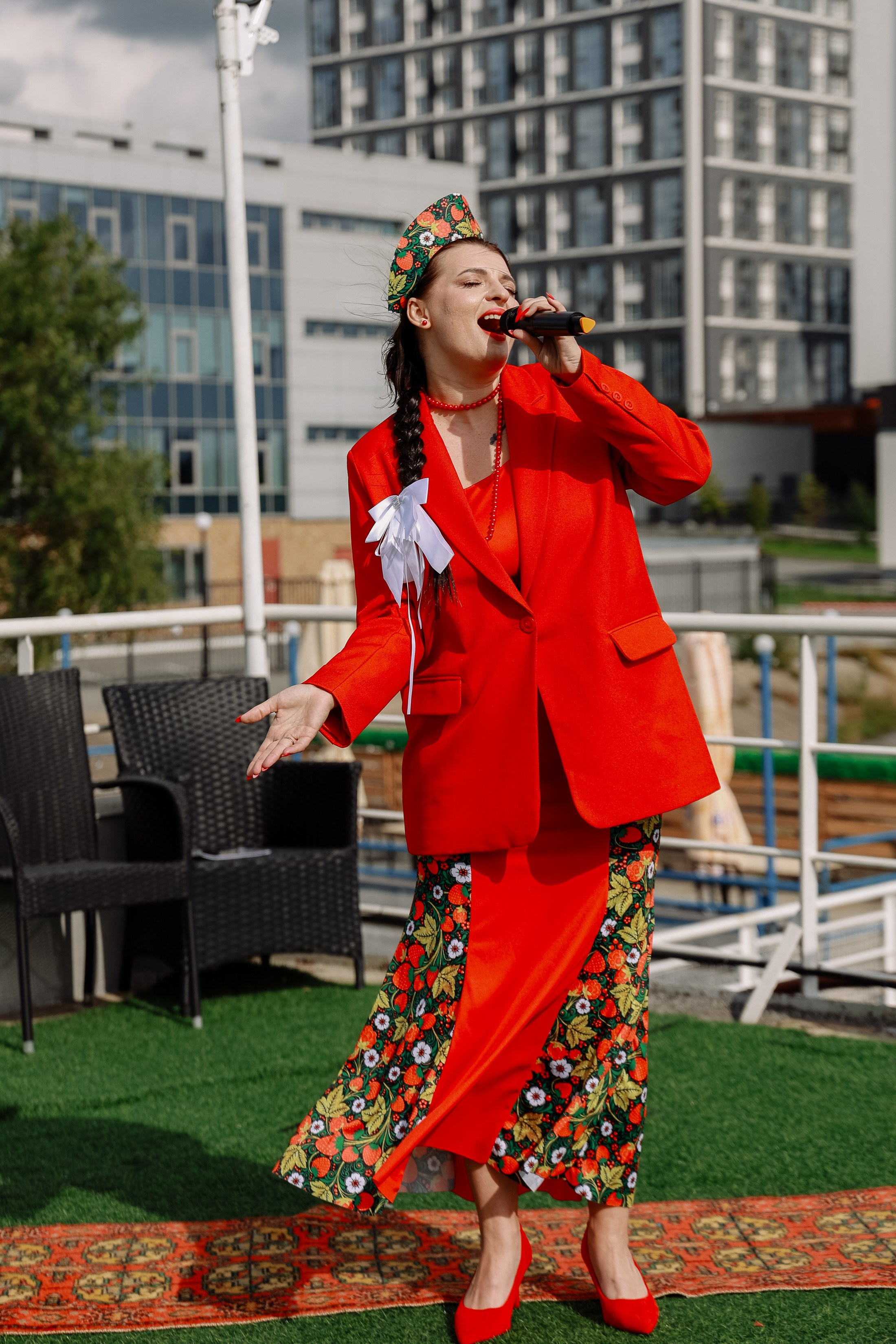 Модный показ «А-ля русс». Фотограф Юлия Мальцева