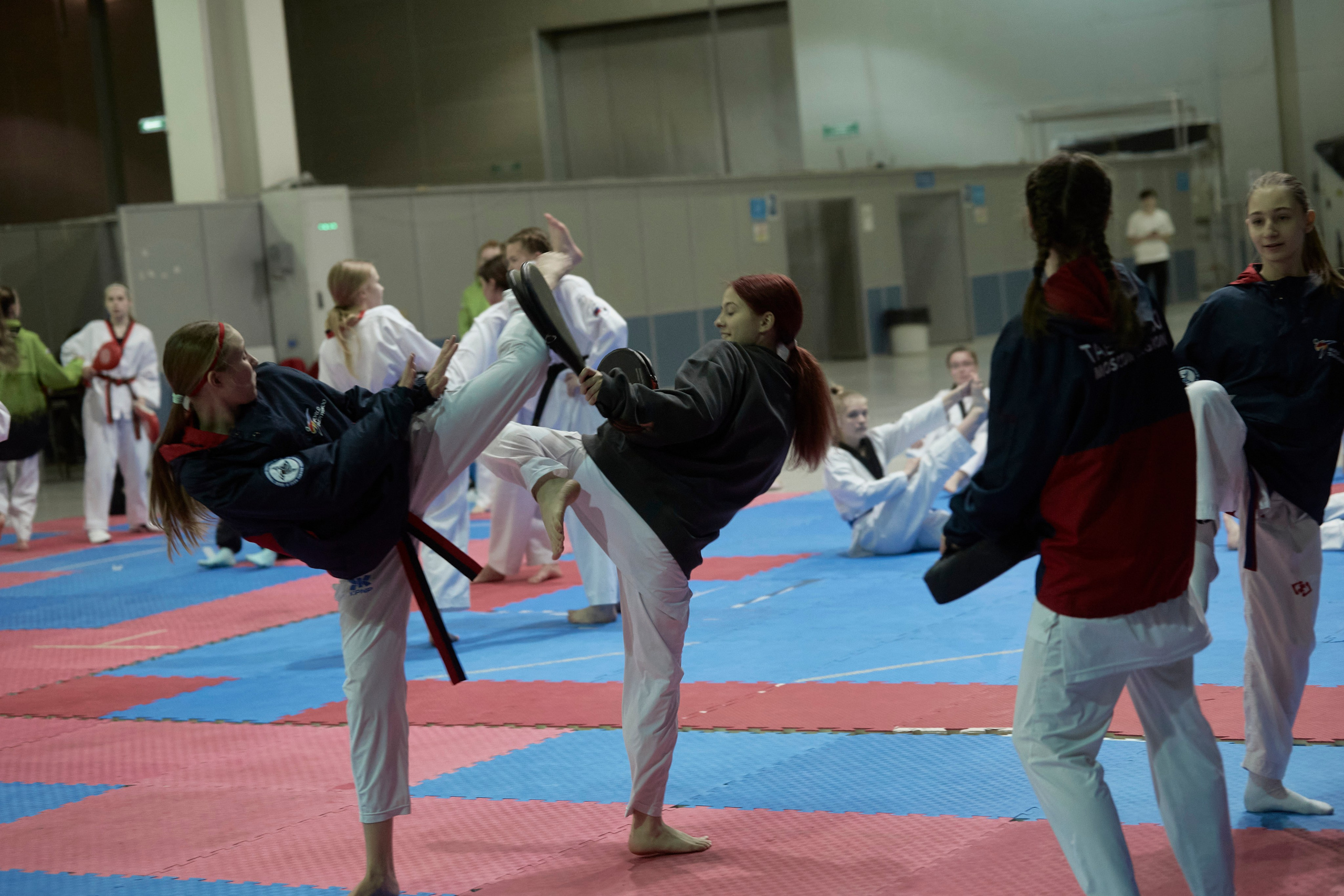 Taekwondo kids. Фотограф Наталья Леонова