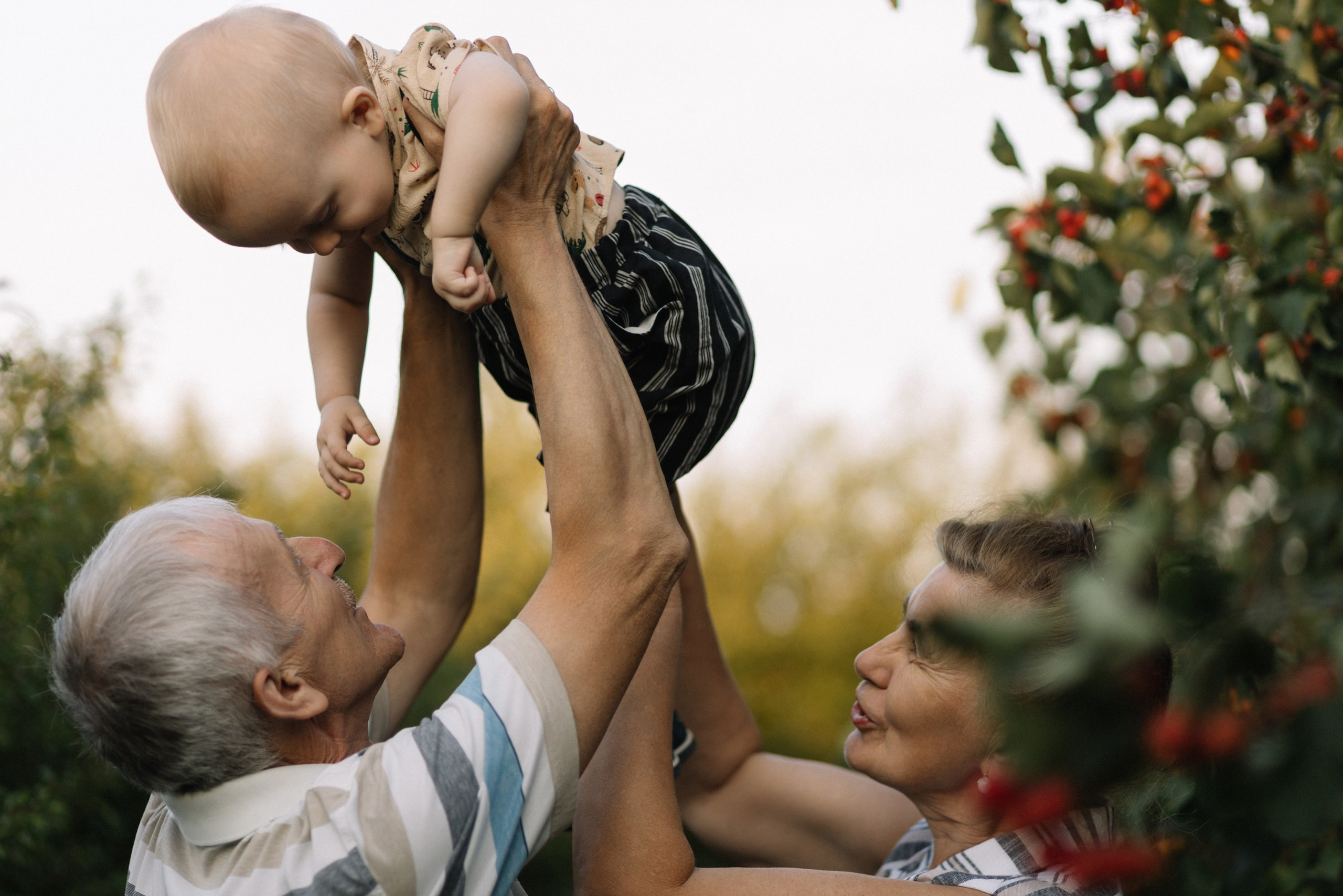 Бабушка и дедушка. Семейный фотограф Губкин/Старый Оскол