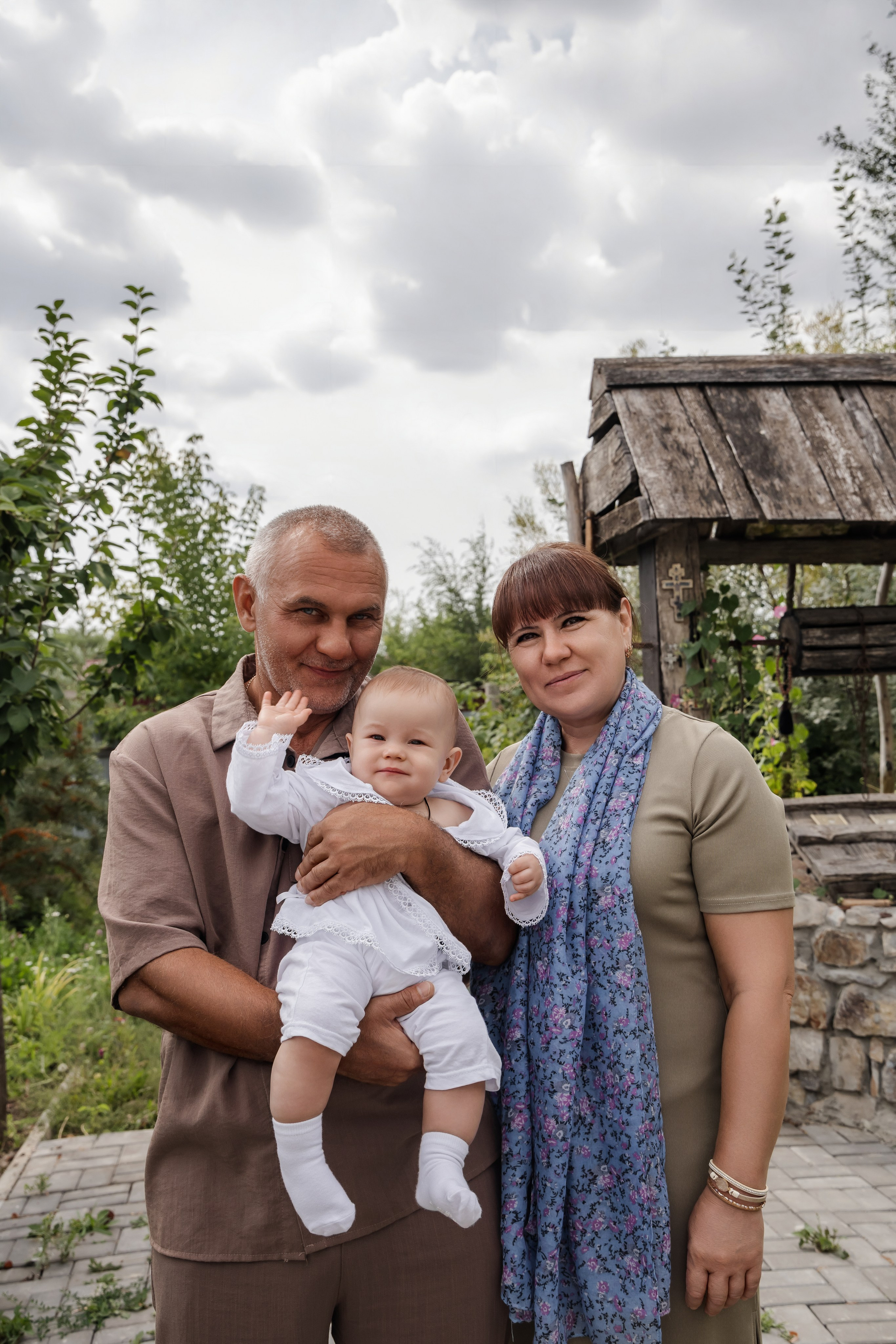 Крещение Назара. Фотограф Анастасия Борисова