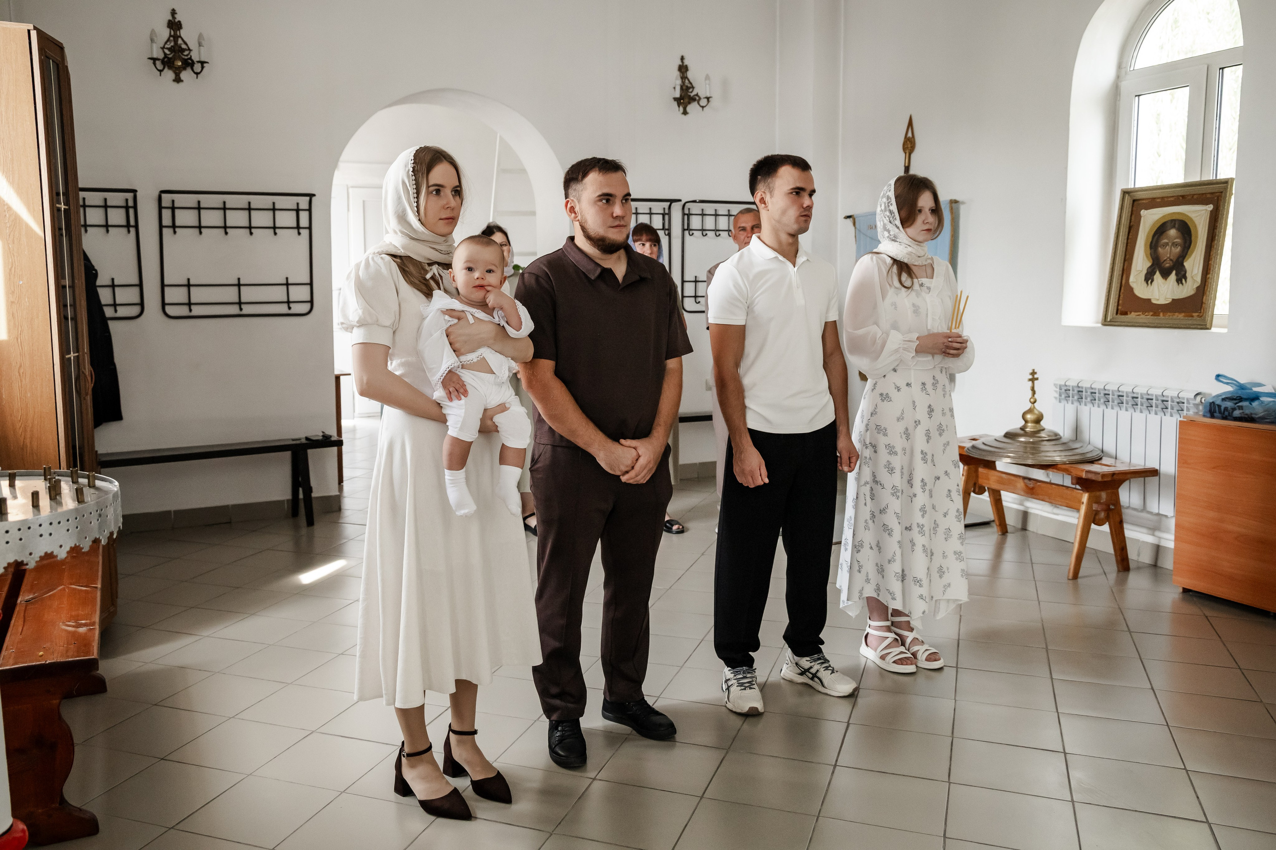 Крещение Назара. Фотограф Анастасия Борисова