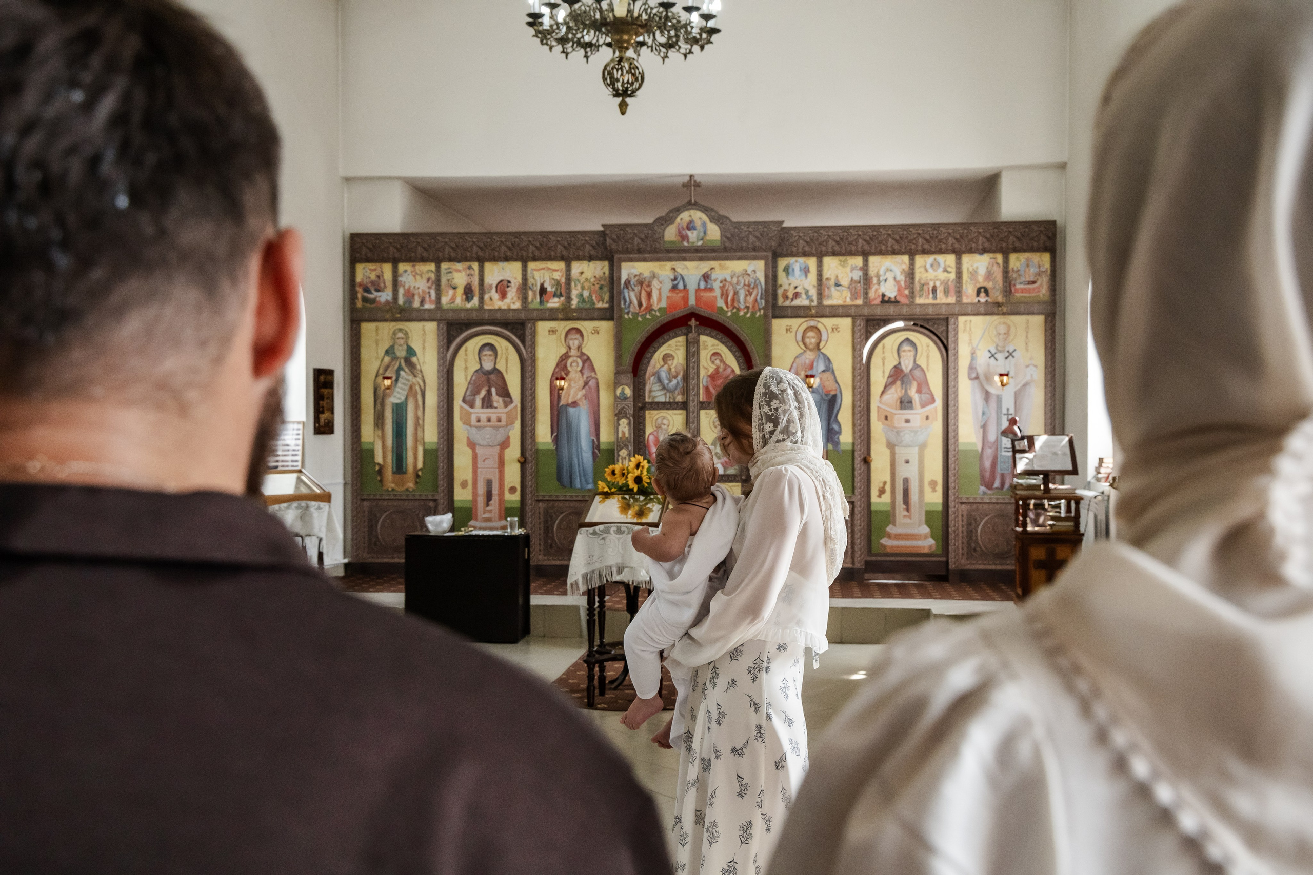 Крещение Назара. Фотограф Анастасия Борисова